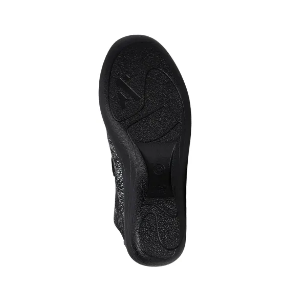 Arcopedico Women's Estrela Black Palm holiday style