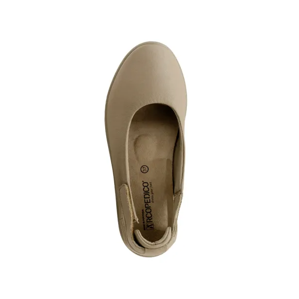 Arcopedico Women's Jasmund Taupe natural day