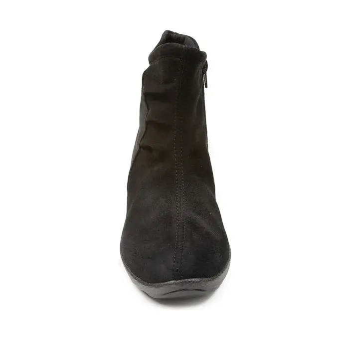 Arcopedico Women's L19 Stretch Bootie Black Sleek Ride