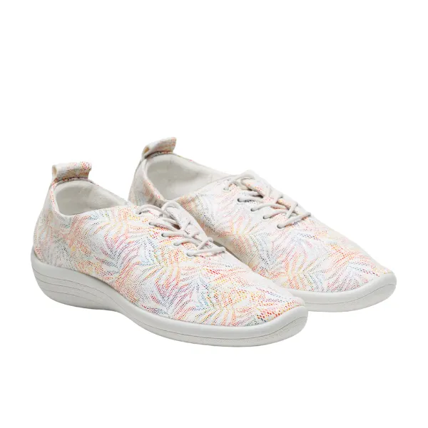 Arcopedico Women's Lanin White Multi Gentle Fit