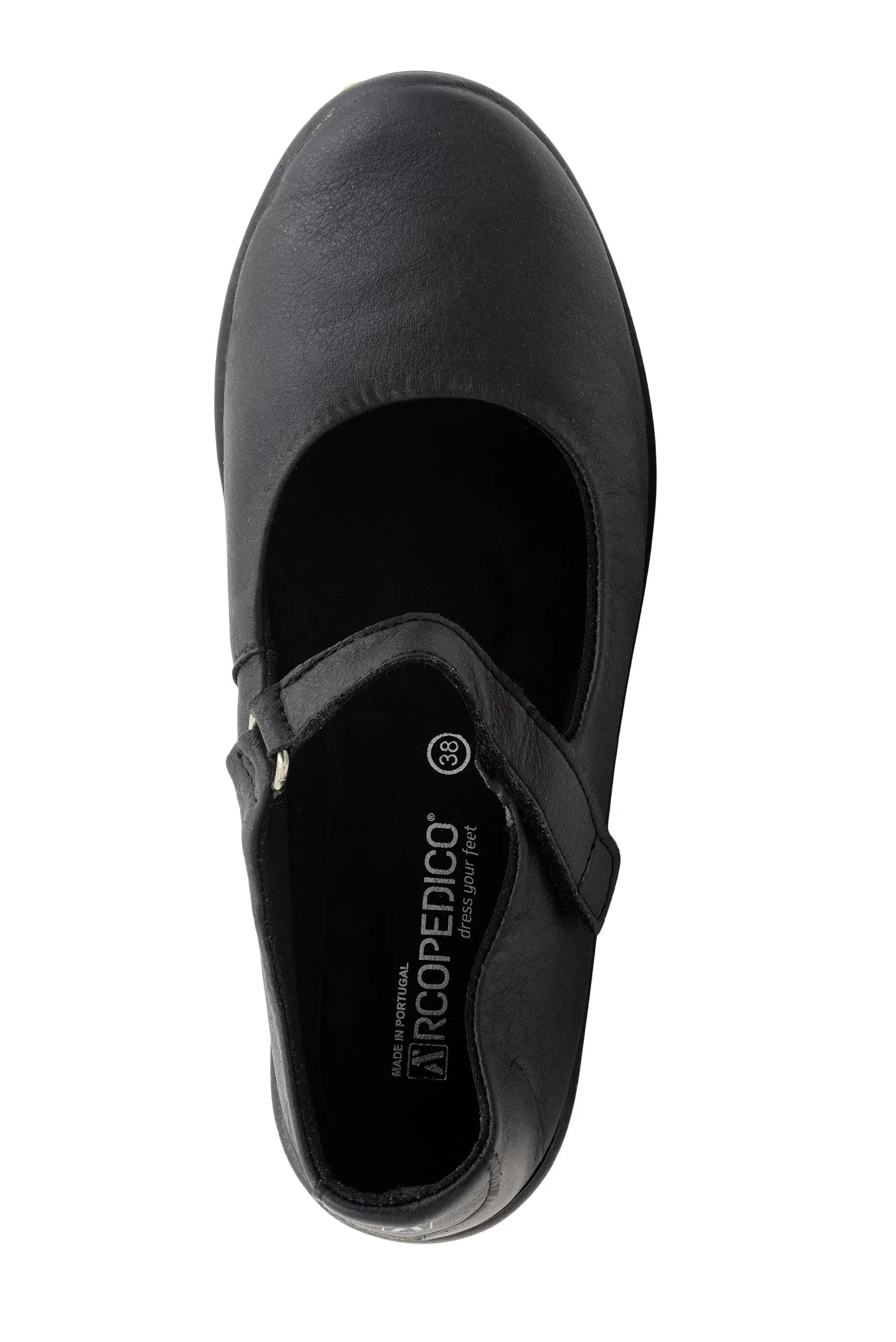 Arcopedico Women's Thy Black social day