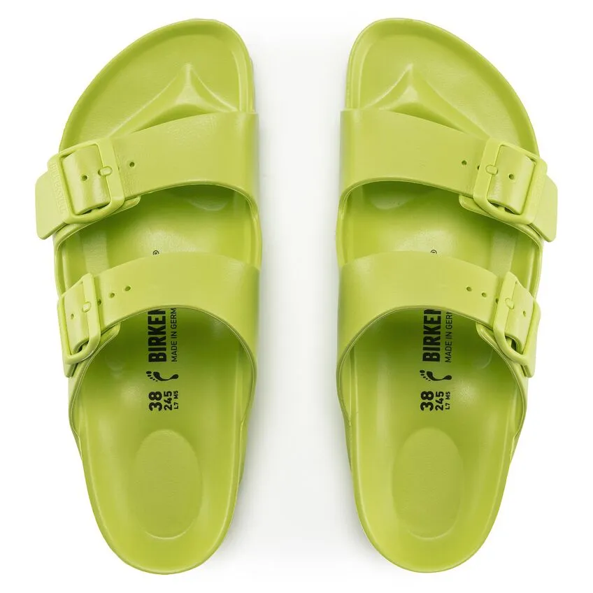 Arizona EVA in Active Lime from Birkenstock Clean Cut