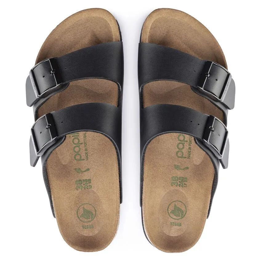 Arizona Platform Vegan in Black from Birkenstock Sunset Chill