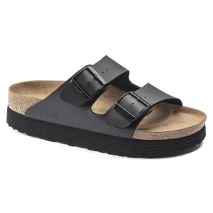 Arizona Platform Vegan in Black from Birkenstock Vacation Mode