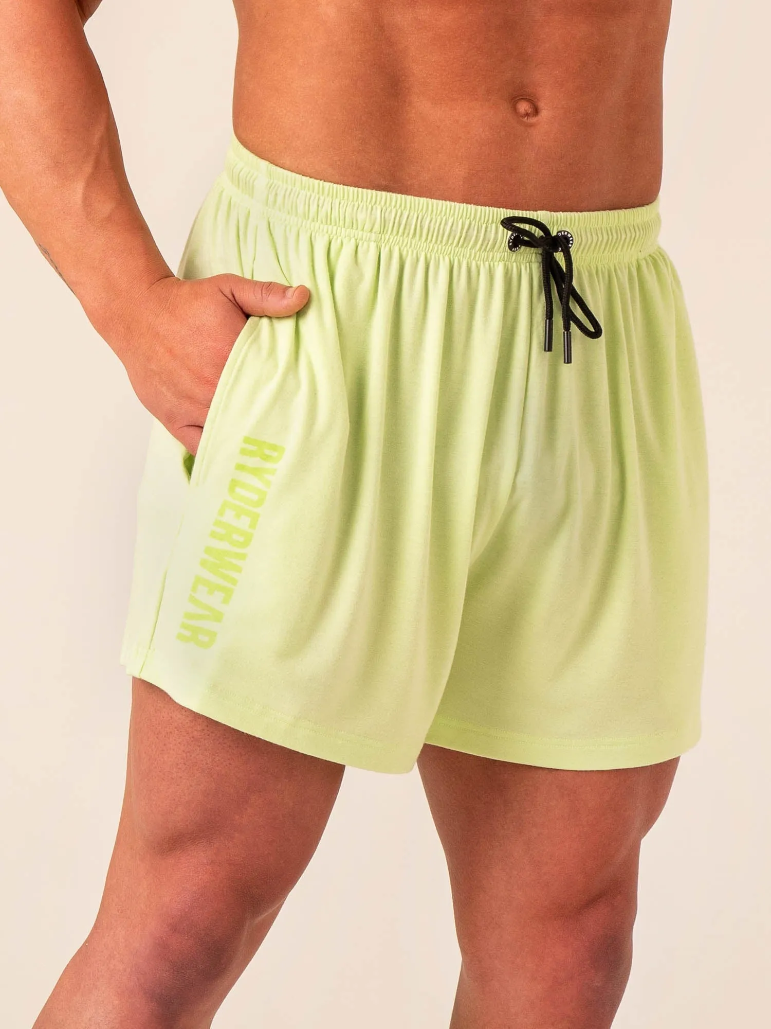 Arnie Shorts - Lime fitness motivation