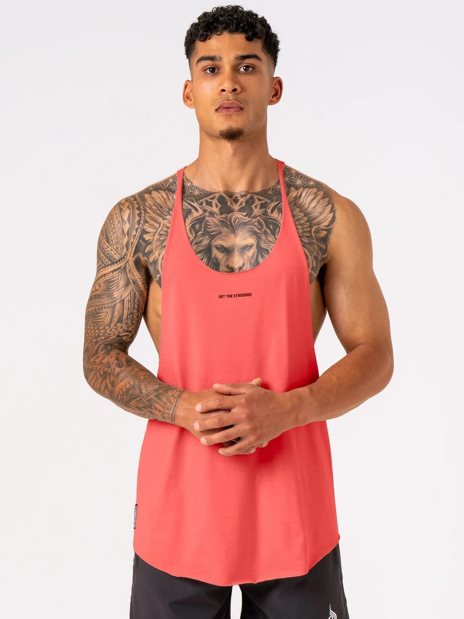 Arnie T-Back - Coral outdoor adventure