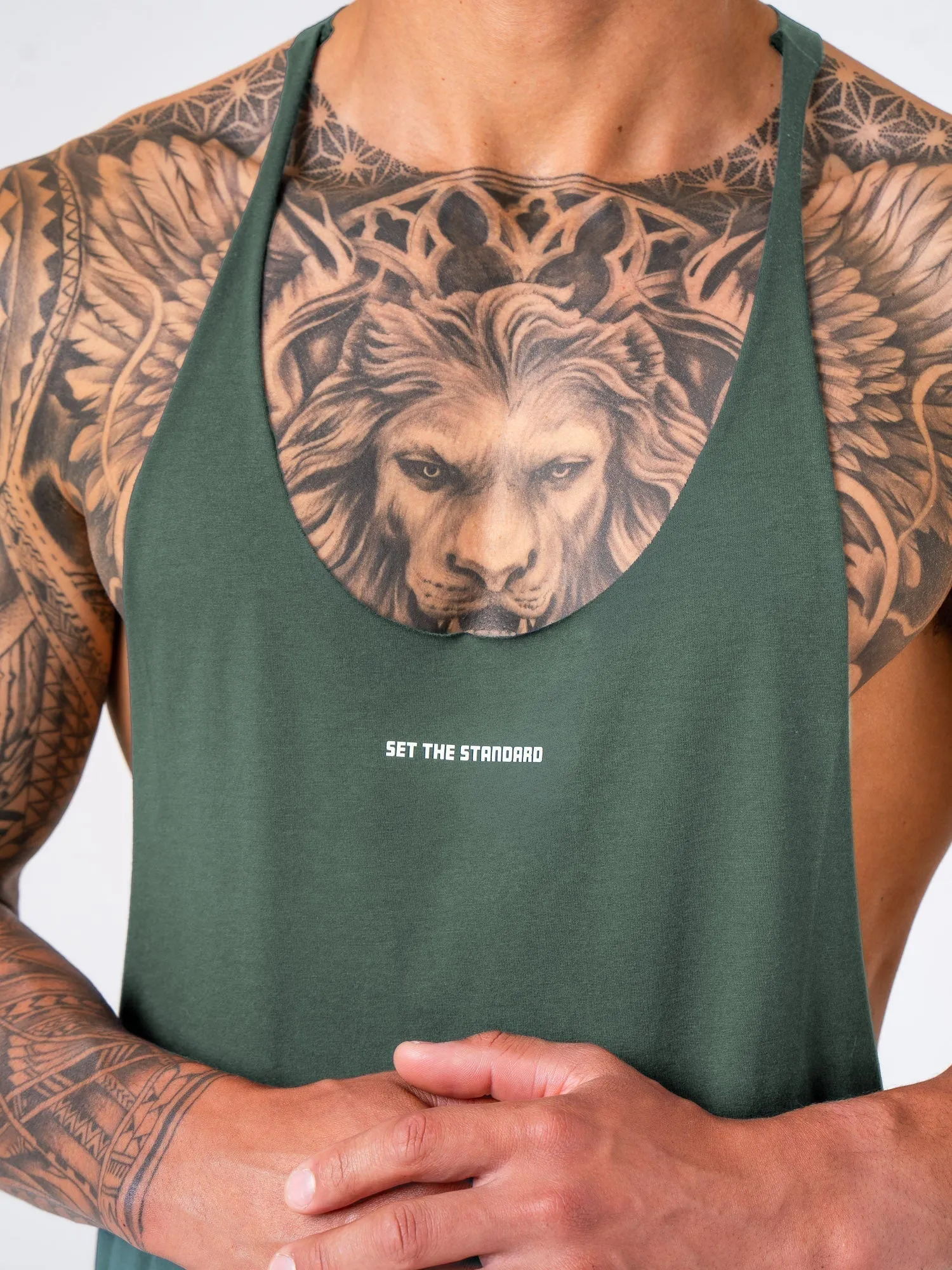 Arnie T-Back - Fern Green comfortable wear