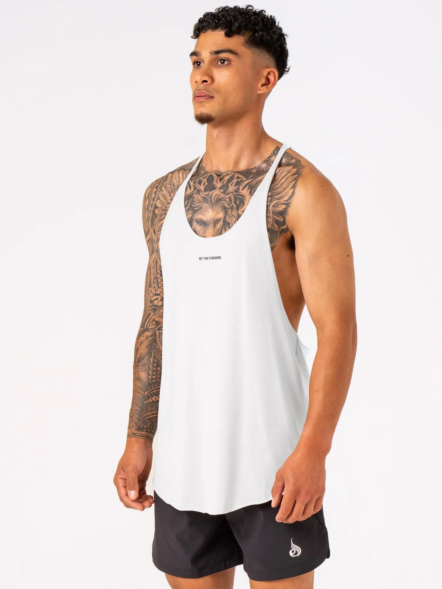 Arnie T-Back - White fashion sport