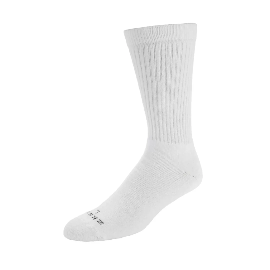 Aspire Crew Sock in White from Zkano Waterproof