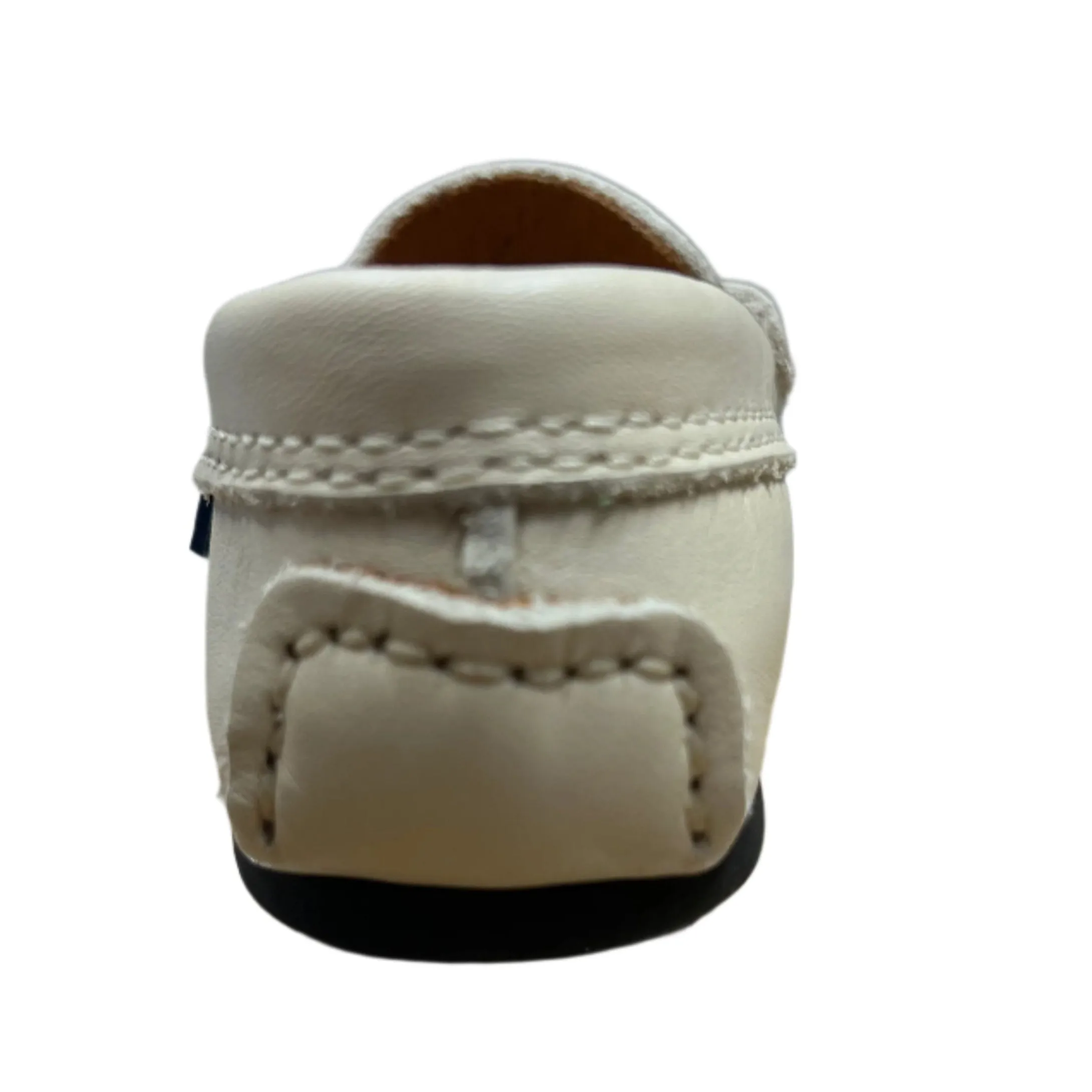 Atlanta Moccasin Boy's and Girl's Originals 032 Penny Loafer - Sand Smooth daily comfort