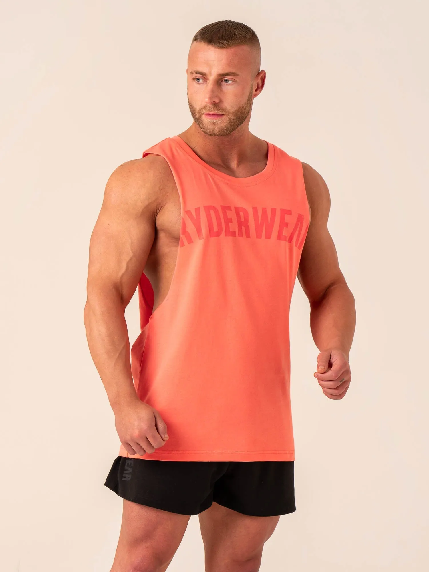 Baller Tank - Coral sleeveless design
