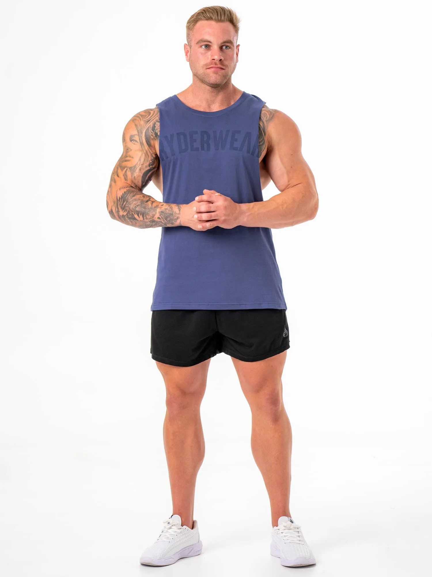 Baller Tank - Navy fresh breath