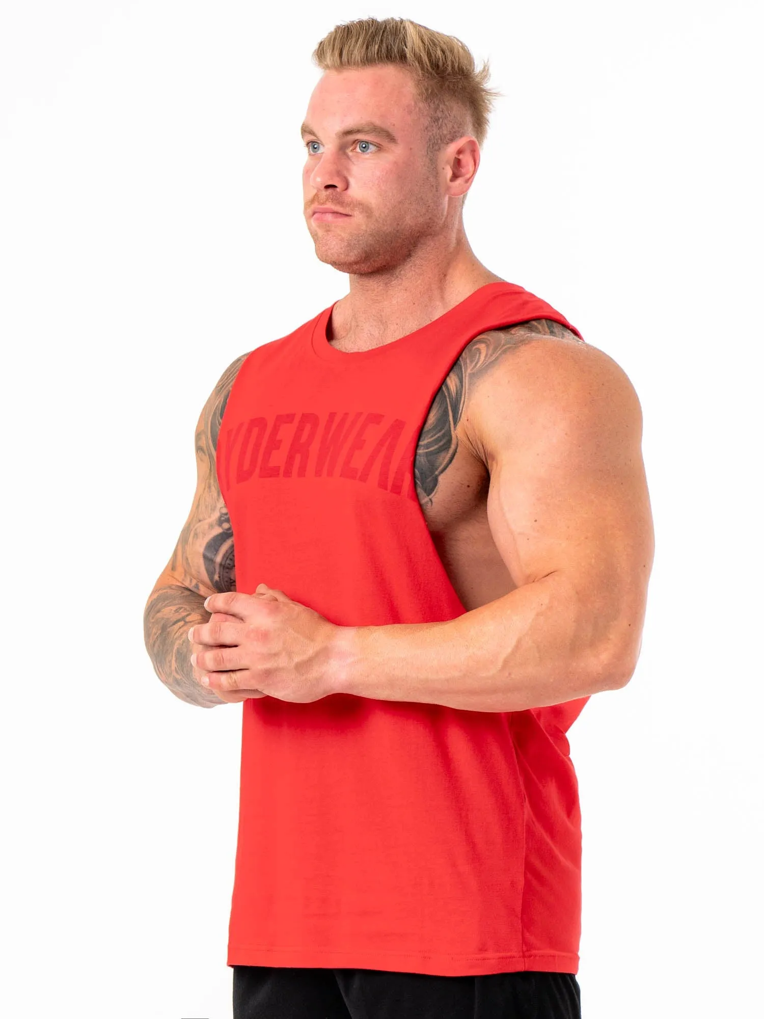 Baller Tank - Red multi color trend