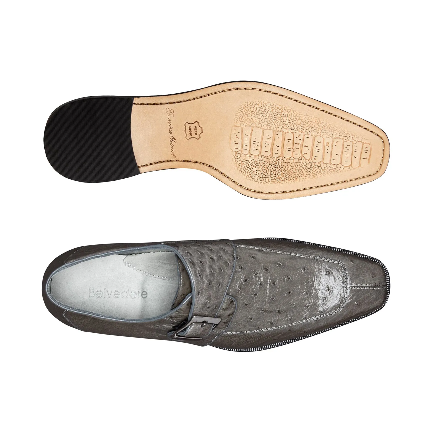 Belvedere Josh Shoes - Gray minimal design