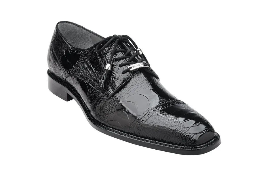 Belvedere Shoes Batta - Black easy slide