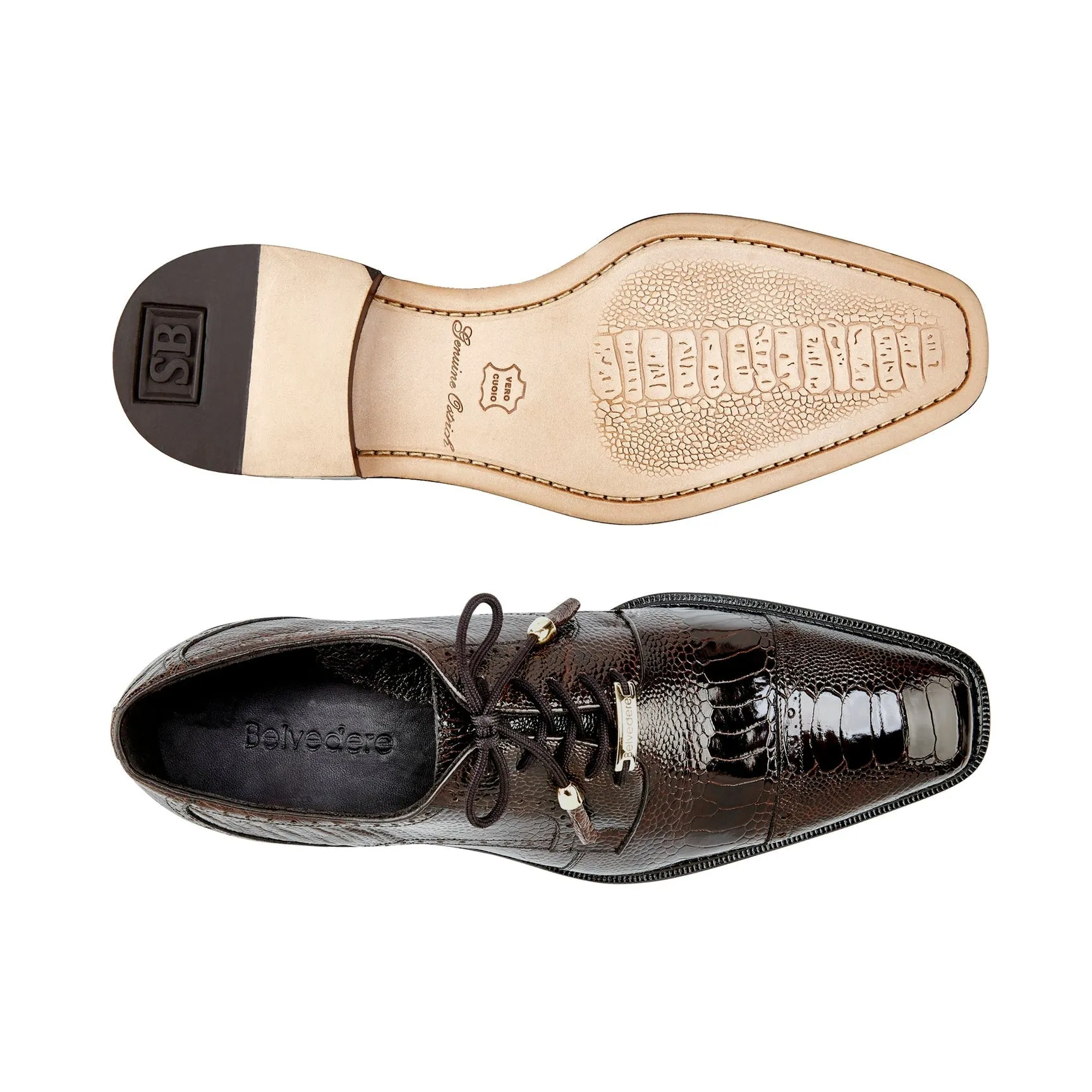 Belvedere Shoes Batta - Brown minimal tone