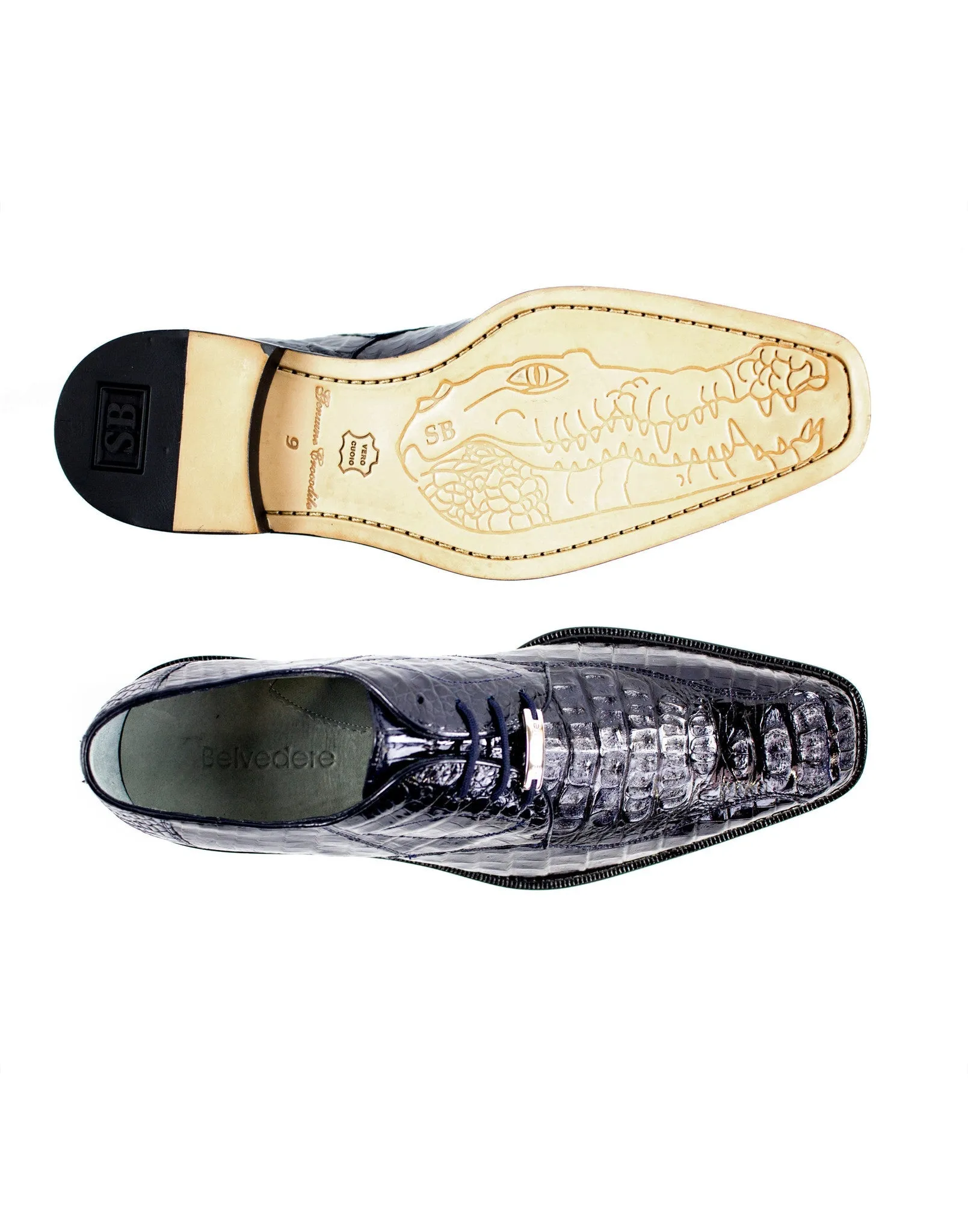 Belvedere Shoes Chapo - Navy event ready
