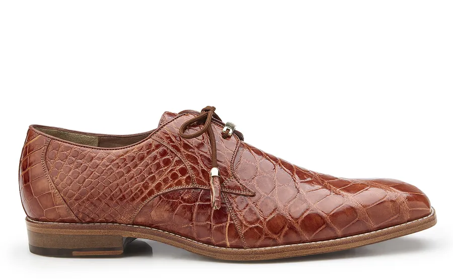 Belvedere Shoes Lago - Cognac client visit