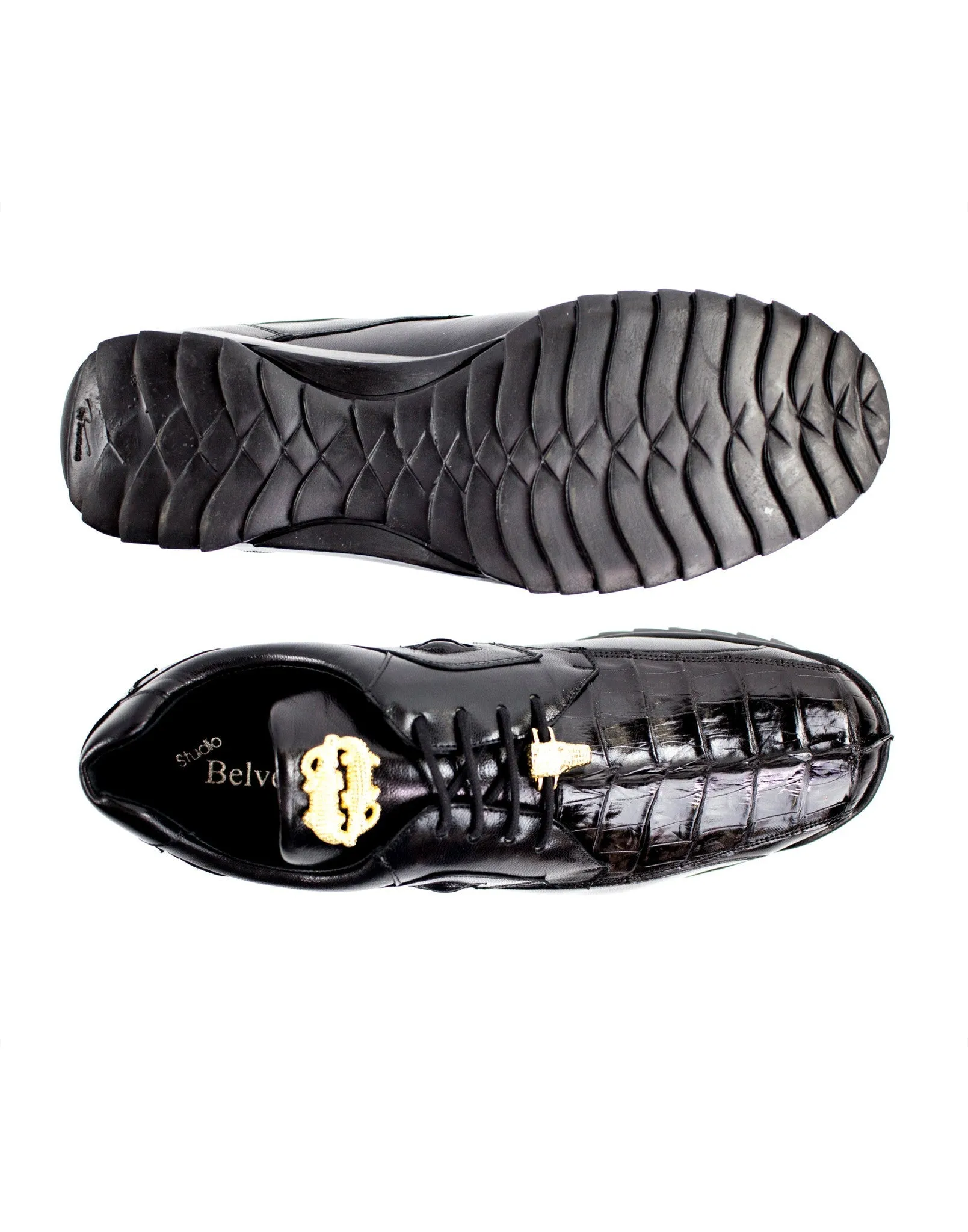 Belvedere Vasco Shoes - Black anti-fatigue