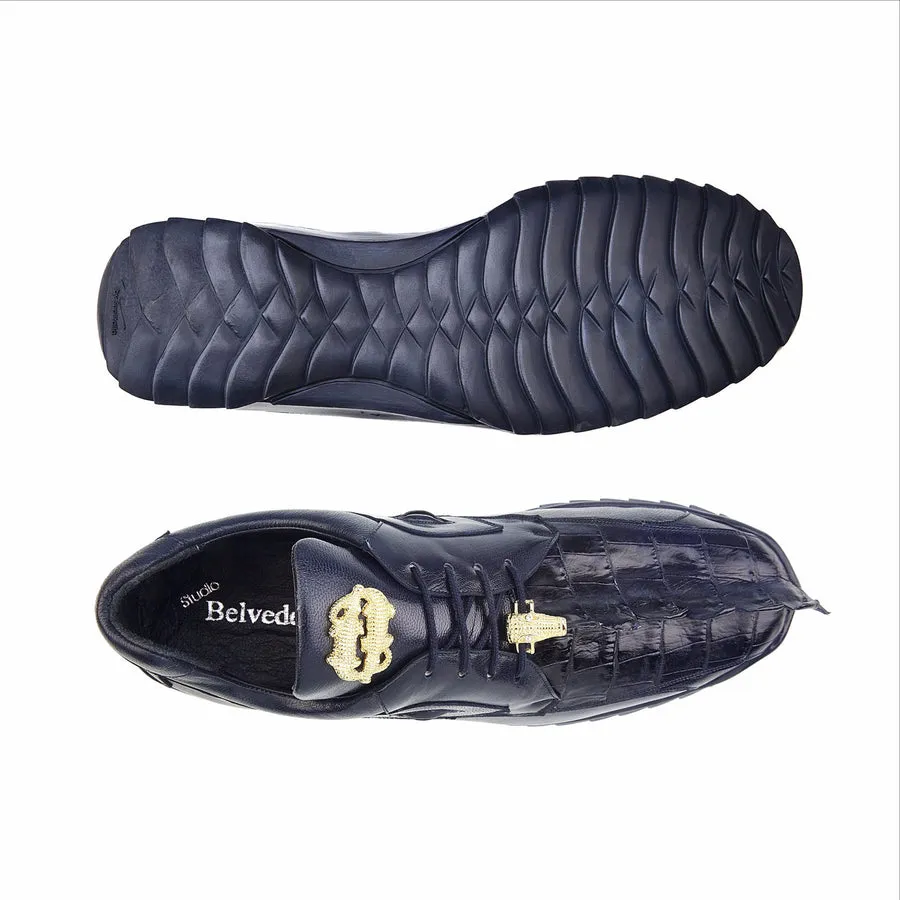 Belvedere Vasco Shoes - Navy professional tone