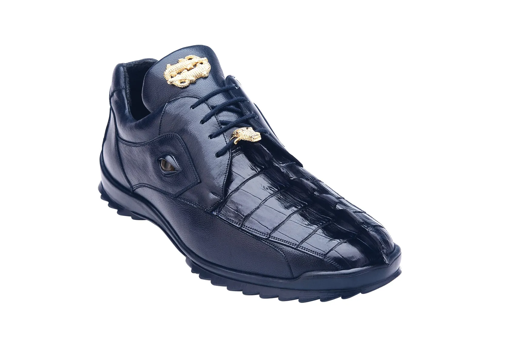 Belvedere Vasco Shoes - Navy soft landing