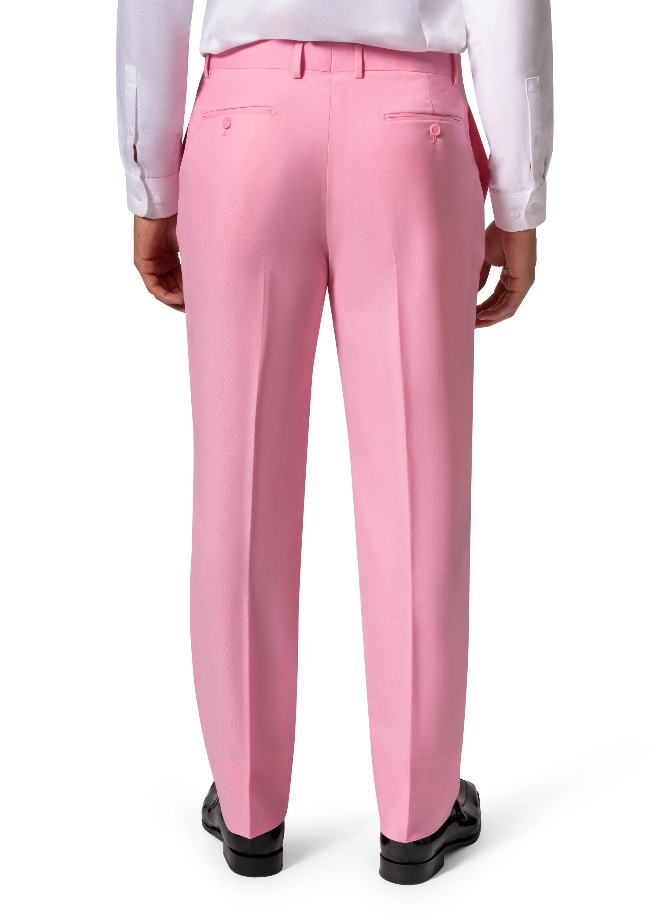 Bergamo Elegant - 10174.001 Wool Suit Modern Peak - Pink stylish ensemble