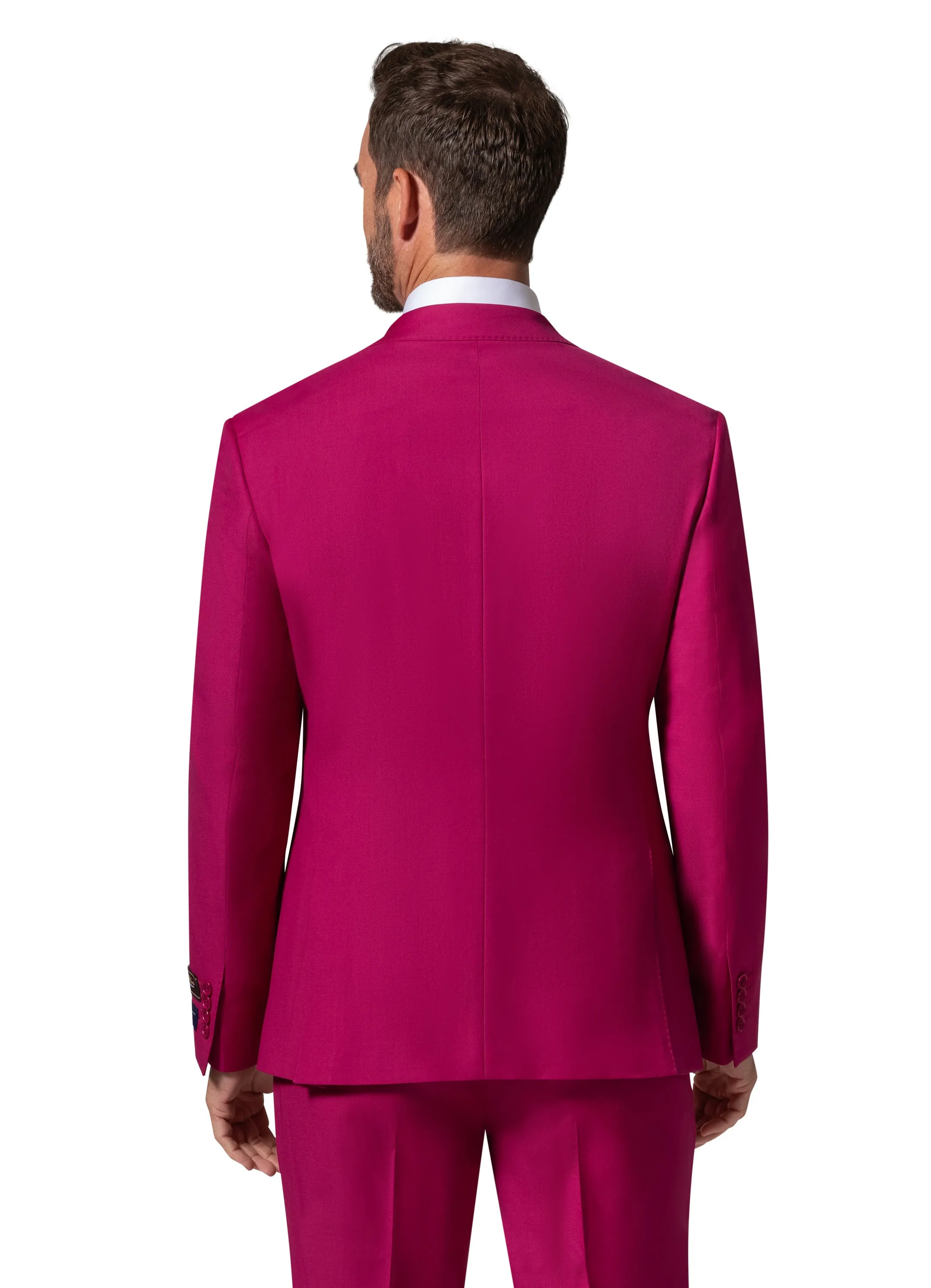 Bergamo Elegant - 10174.001 Wool Suit Slim Peak premium style