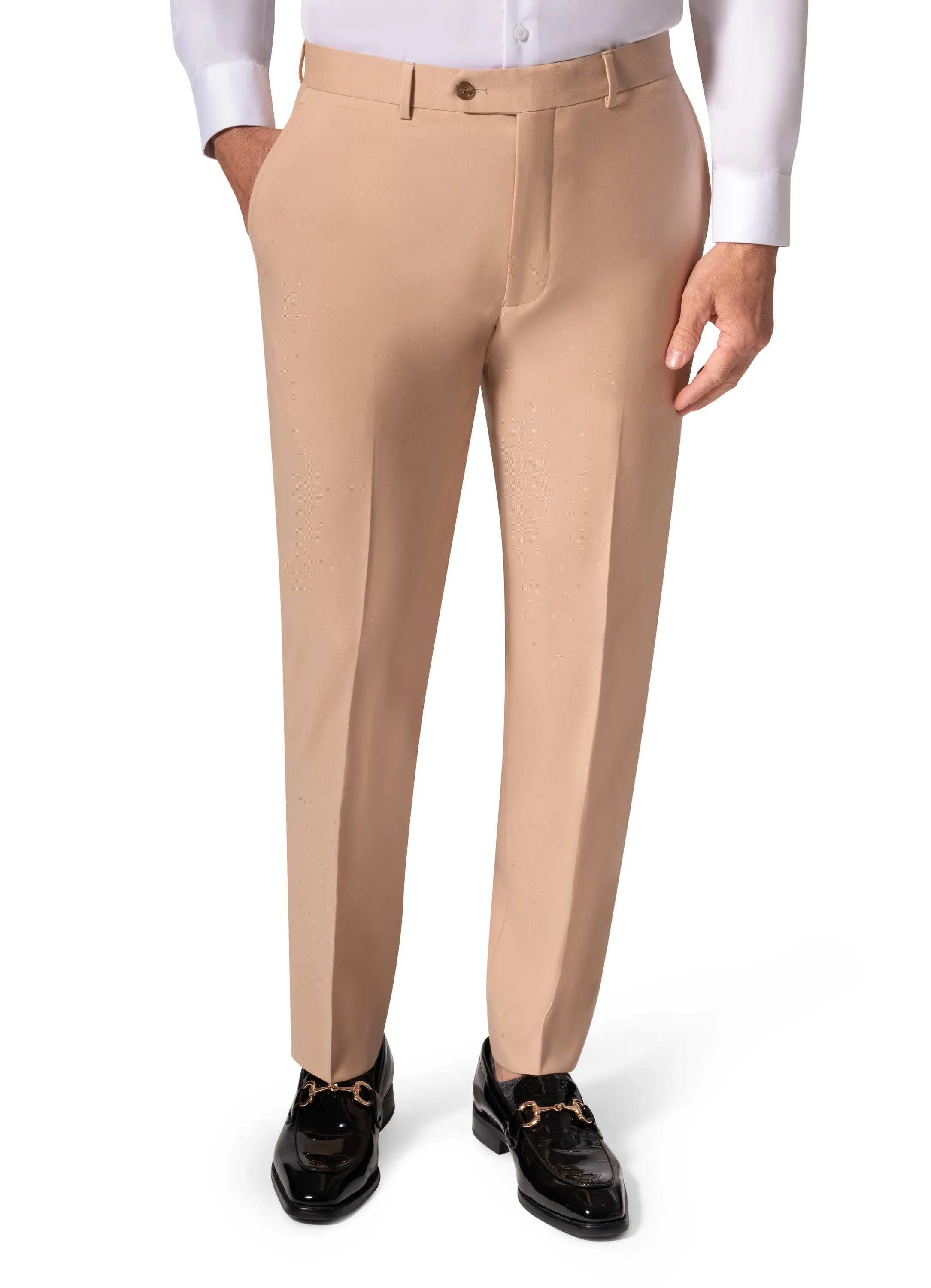 Bergamo Elegant - 10174.001 Wool Suit Slim Peak tailored pants