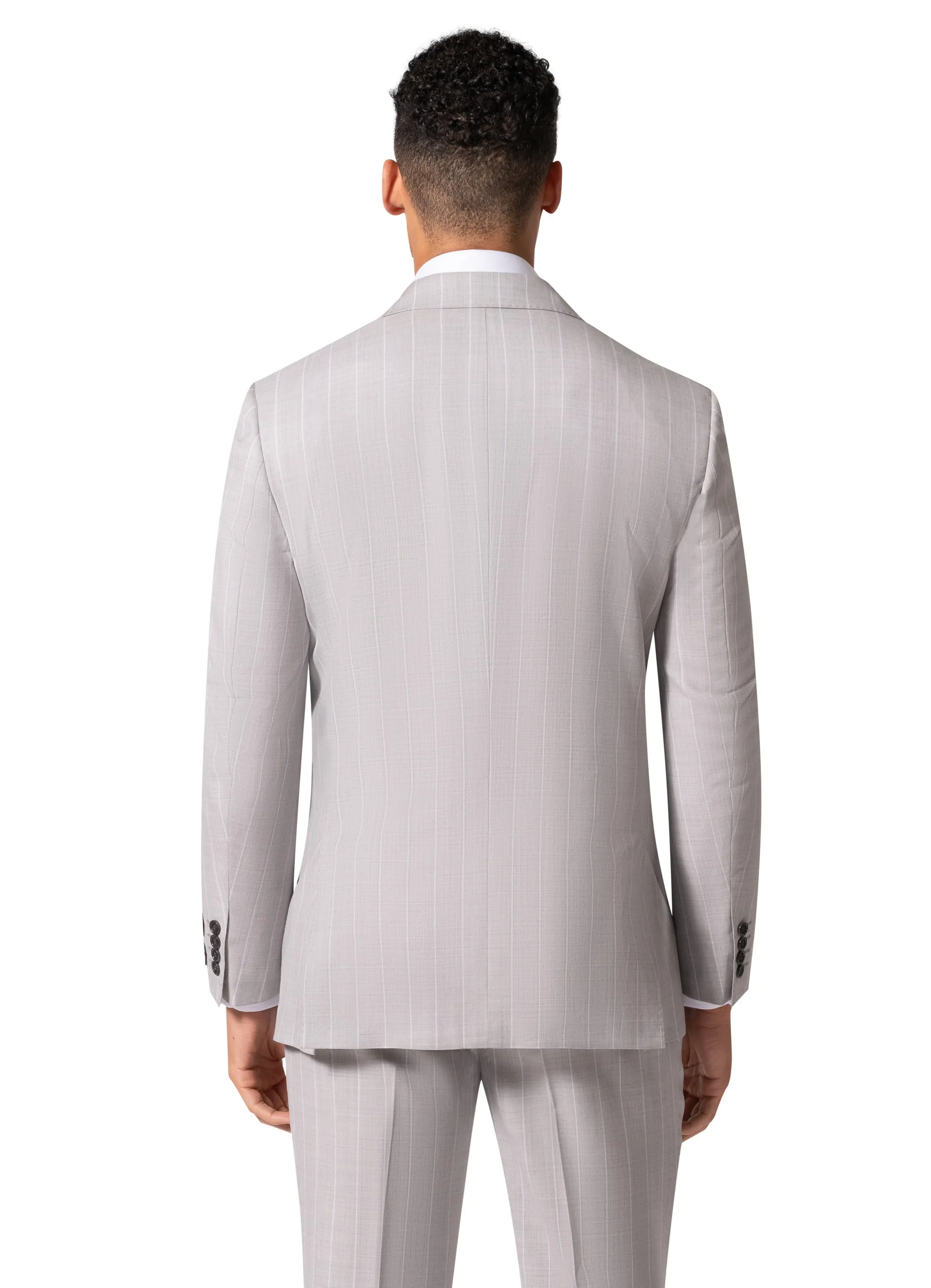 Bergamo Elegant - Faille Wool 10005.2054 D/B Modern Fit Suit luxury collection
