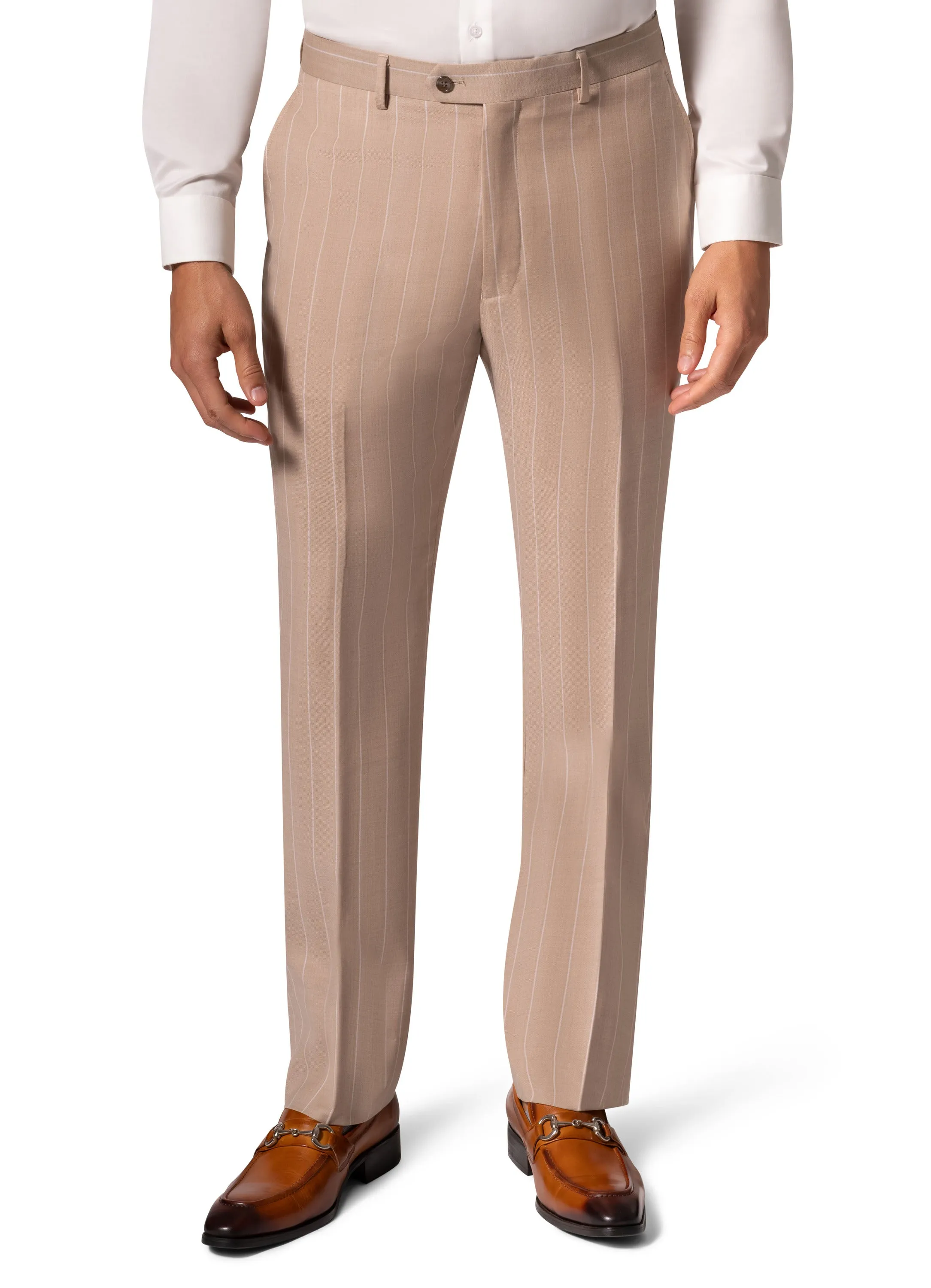 Bergamo Elegant - Faille Wool 10005.2054 D/B Modern Fit Suit formal gathering