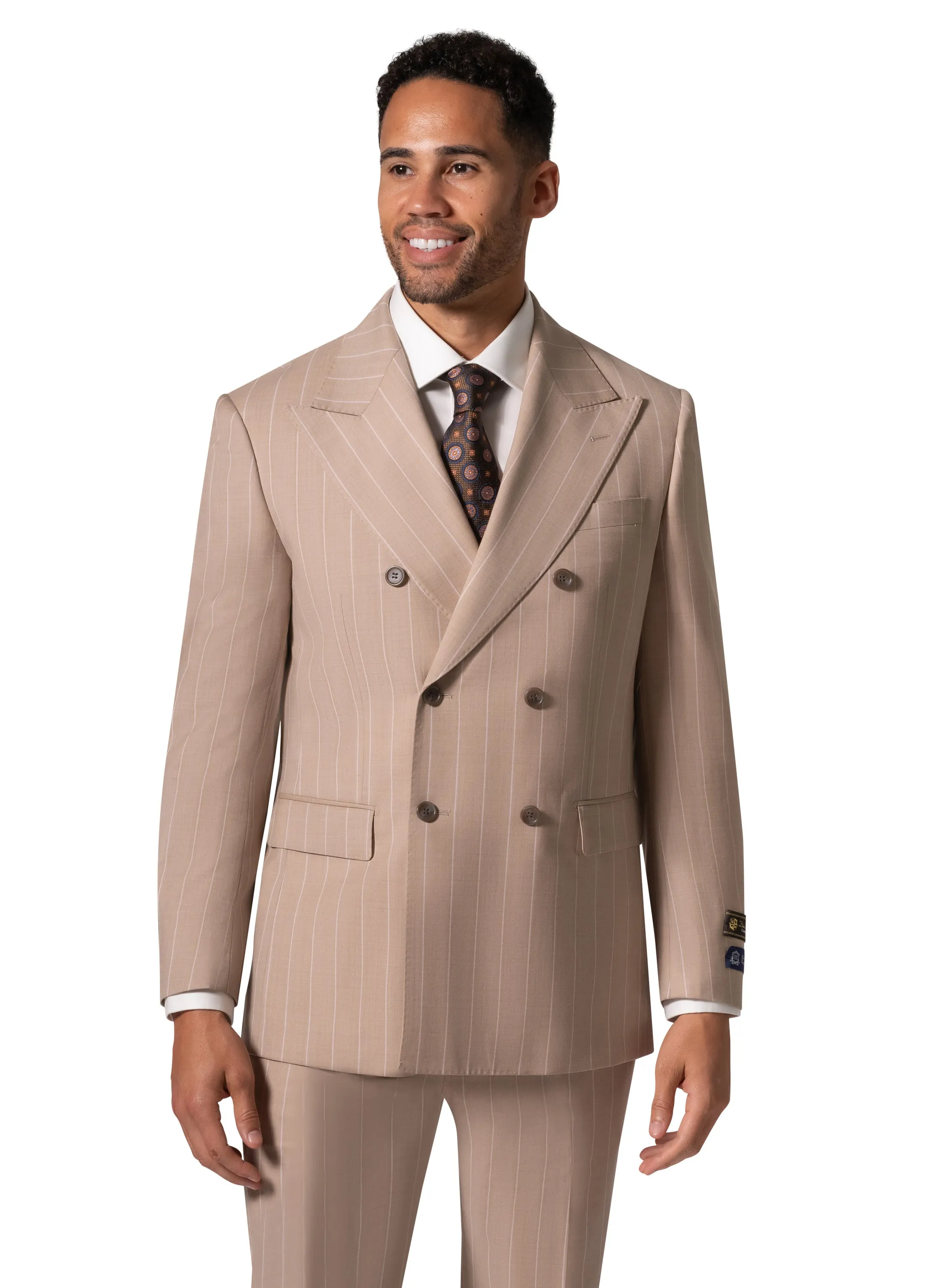 Bergamo Elegant - Faille Wool 10005.2054 D/B Modern Fit Suit bridal look