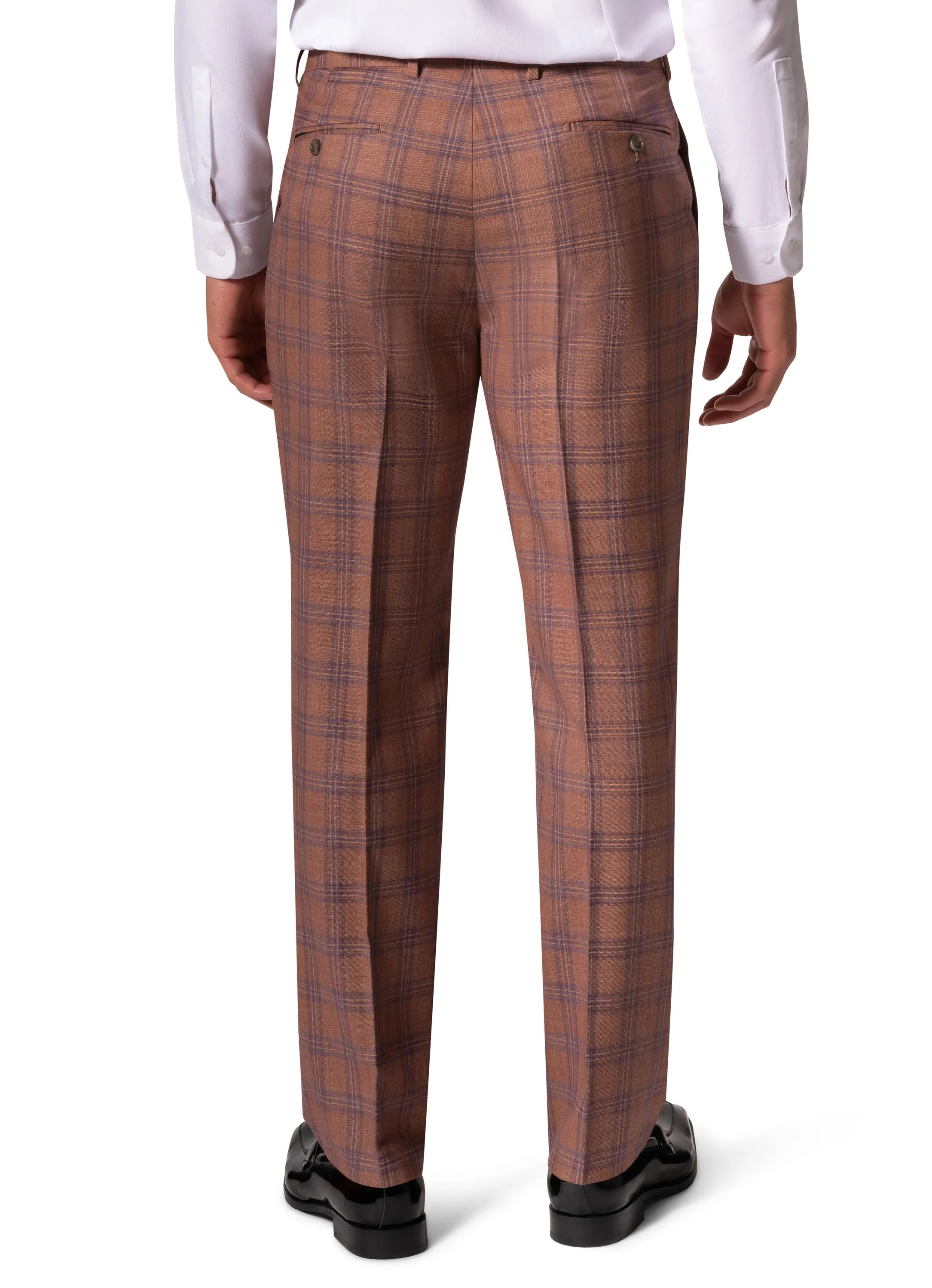 Bergamo Elegant - Faille Wool 10005.4098 S/B Big & Tall Suit stylish pants