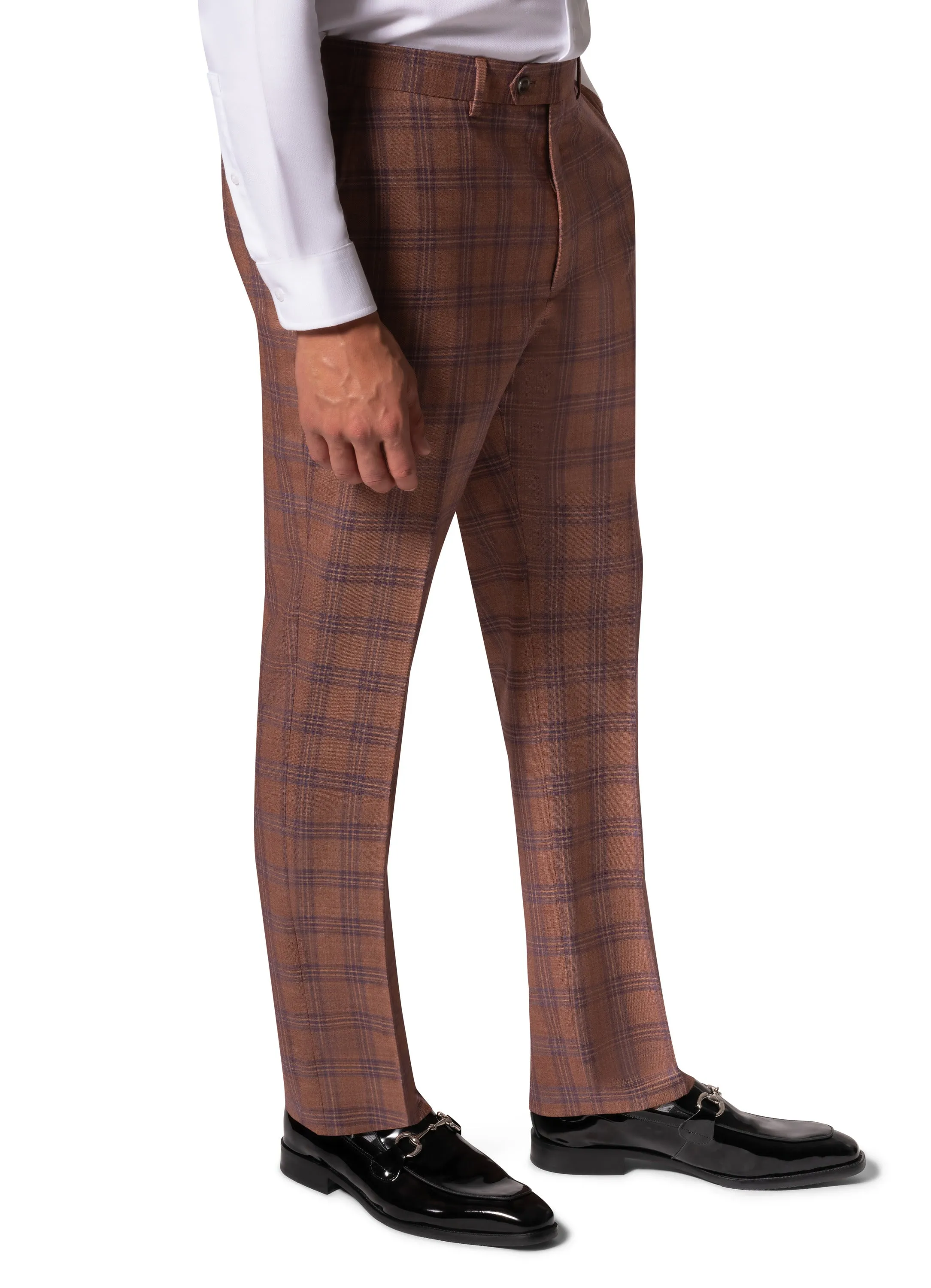 Bergamo Elegant - Faille Wool 10005.4098 S/B Big & Tall Suit photo shoot