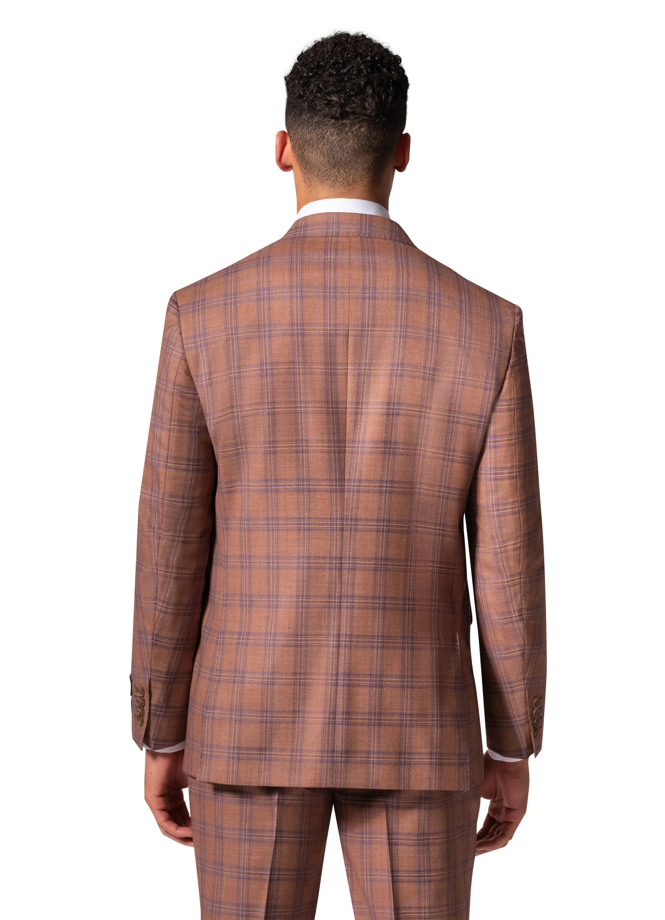 Bergamo Elegant - Faille Wool 10005.4098 S/B Big & Tall Suit bespoke outfit