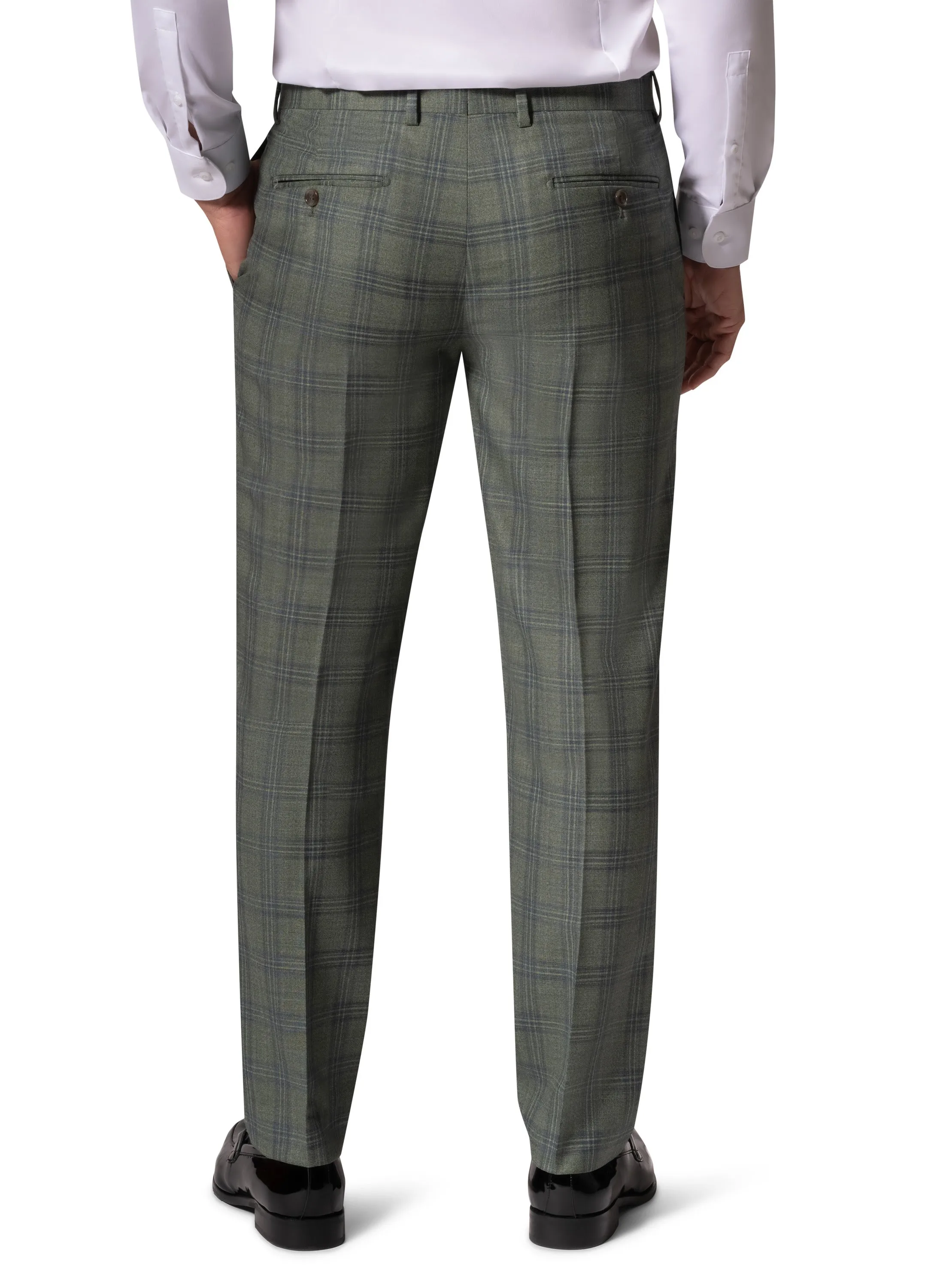 Bergamo Elegant - Faille Wool 10005.4098 S/B Slim Fit Suit bespoke clothing