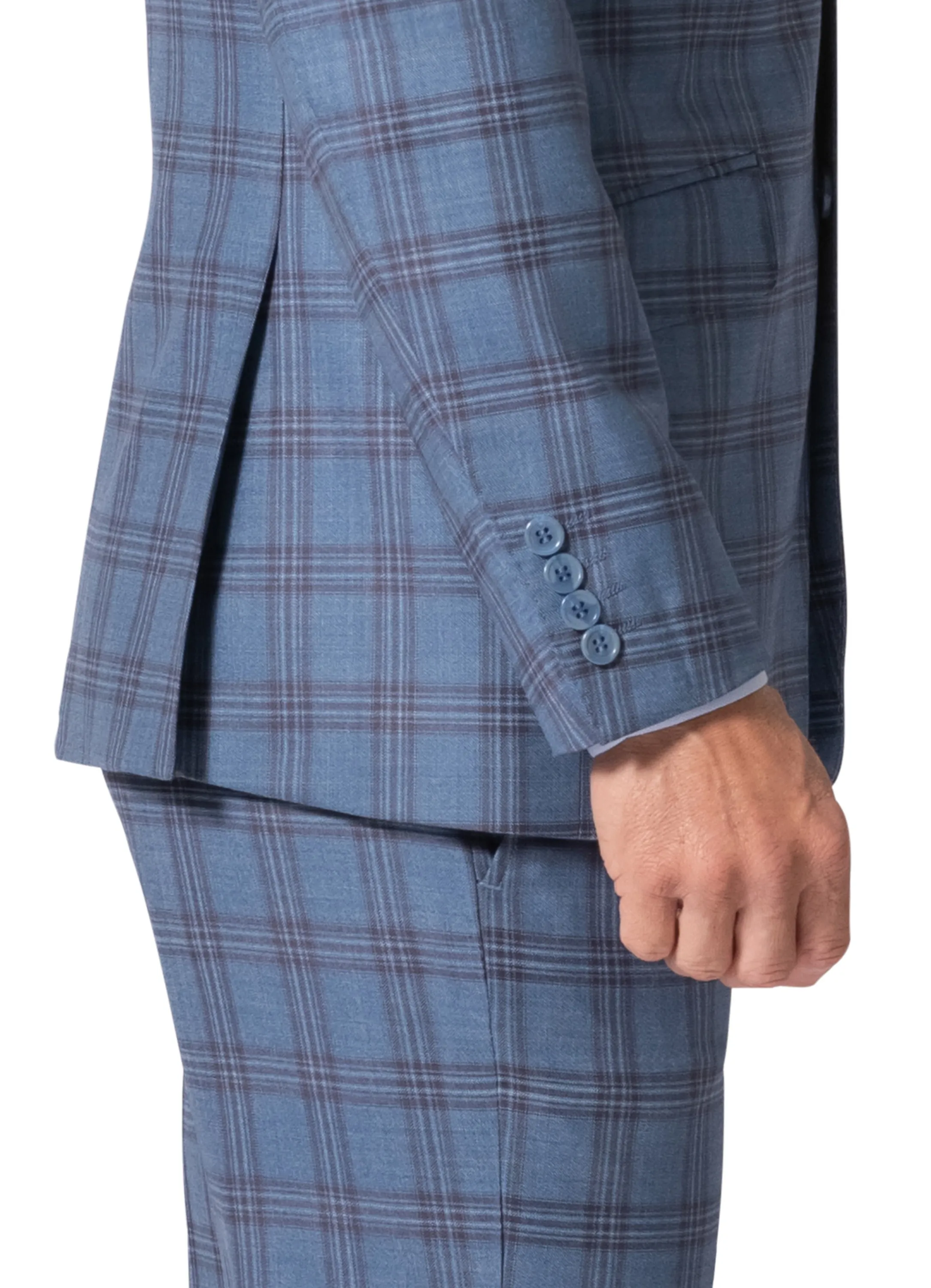 Bergamo Elegant - Faille Wool 10005.4098 S/B Slim Fit Suit seasonal trend