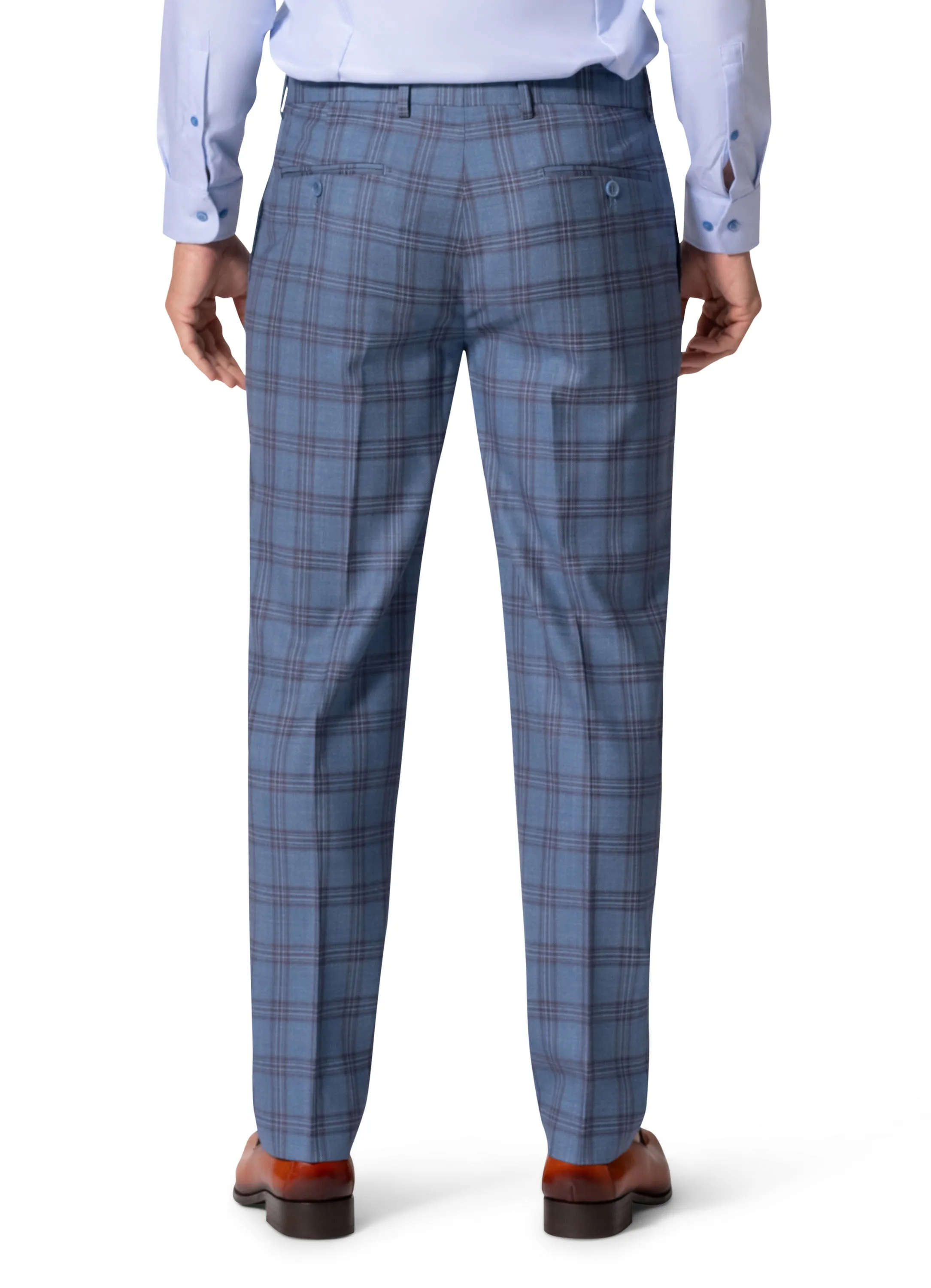 Bergamo Elegant - Faille Wool 10005.4098 S/B Slim Fit Suit sleek ensemble