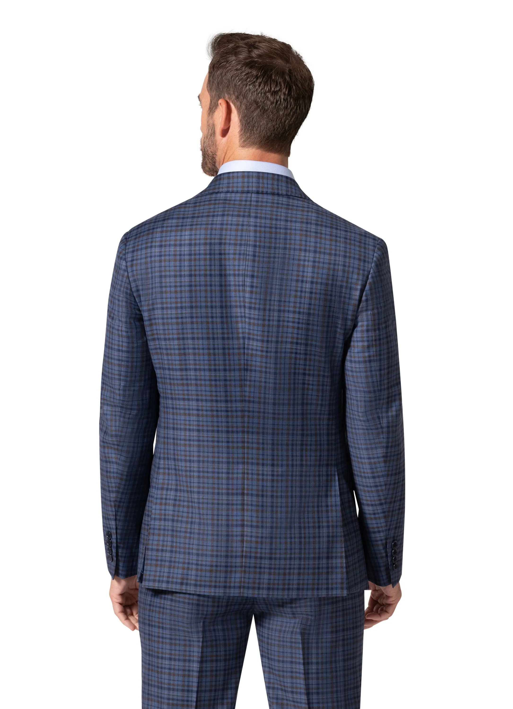 Bergamo Elegant - Faille Wool 10005.4099 S/B Modern Fit Suit smart outfit