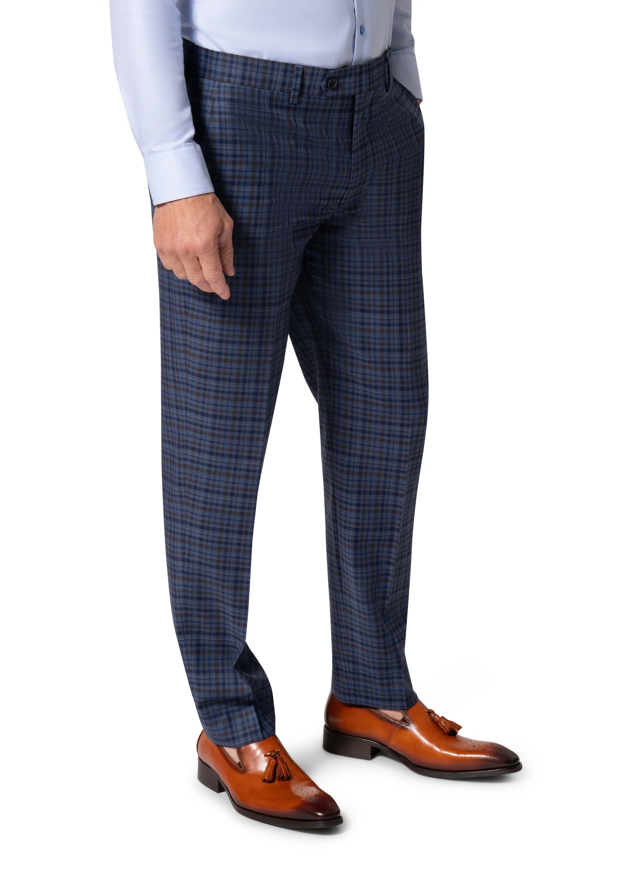 Bergamo Elegant - Faille Wool 10005.4099 S/B Modern Fit Suit sleek fashion