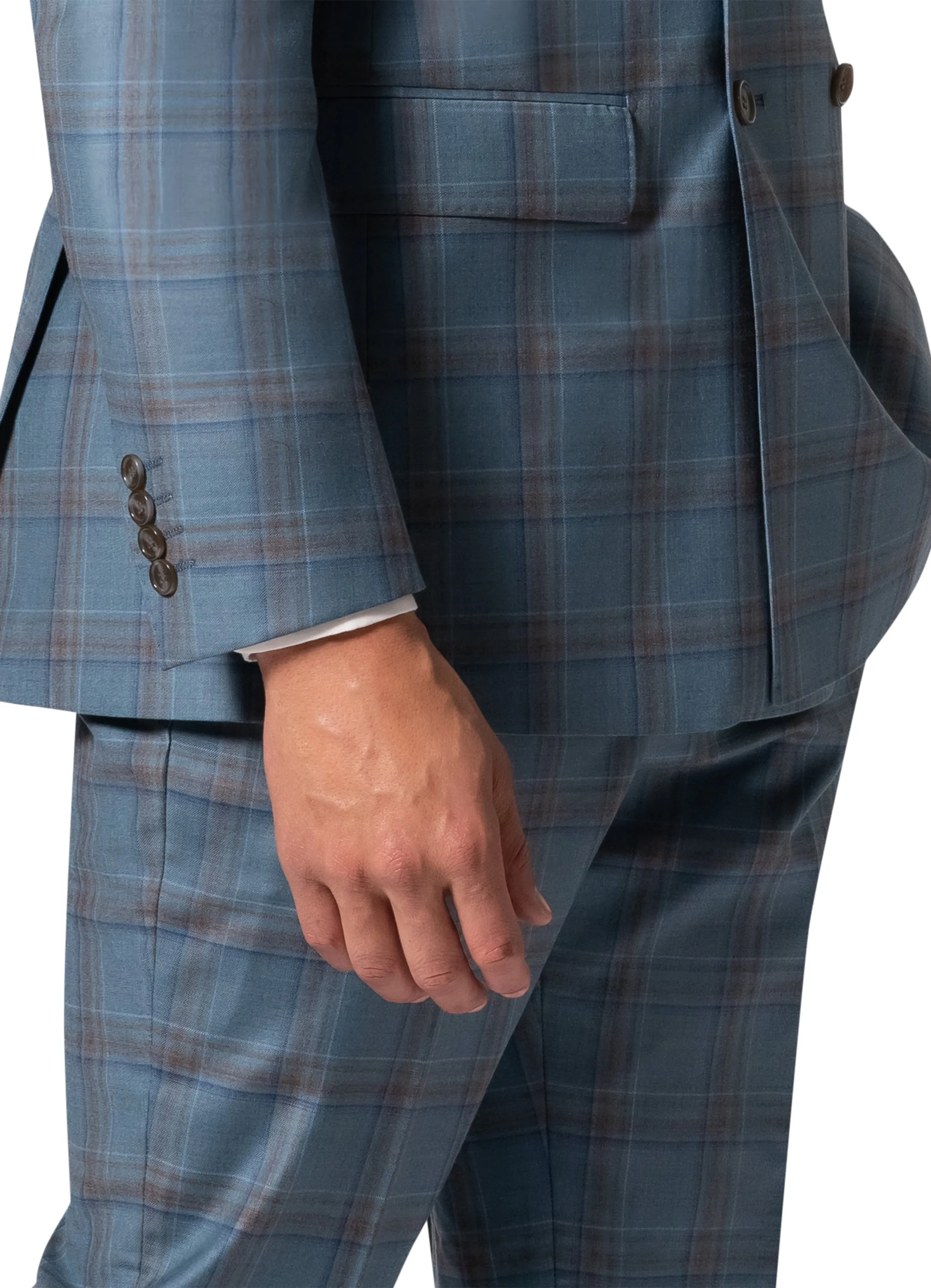 Bergamo Elegant - Faille Wool 10005.4100 D/B Big & Tall Suit classic elegance