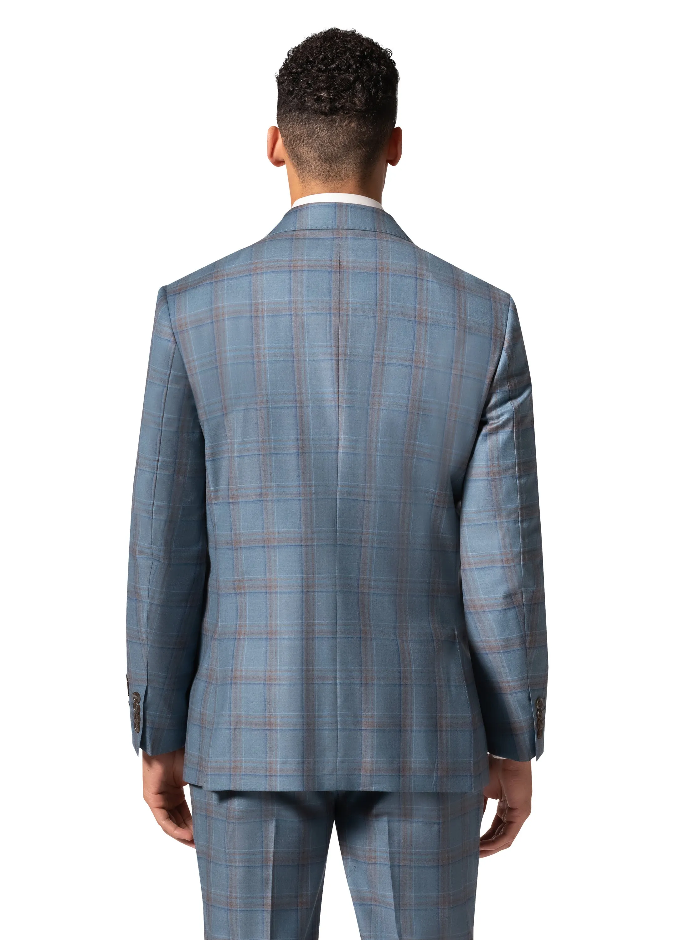 Bergamo Elegant - Faille Wool 10005.4100 D/B Modern Fit Suit special occasion outfit