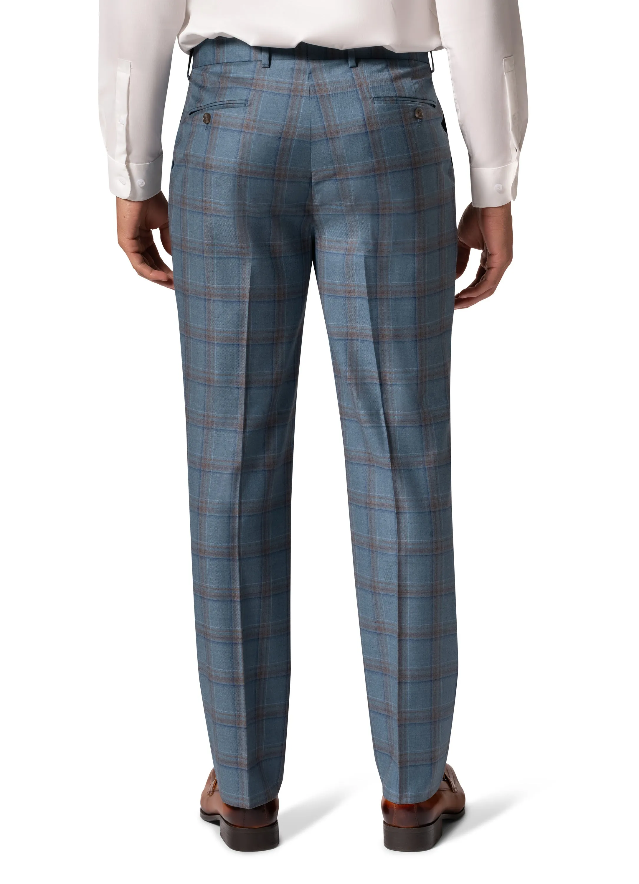 Bergamo Elegant - Faille Wool 10005.4100 D/B Modern Fit Suit stylish ensemble