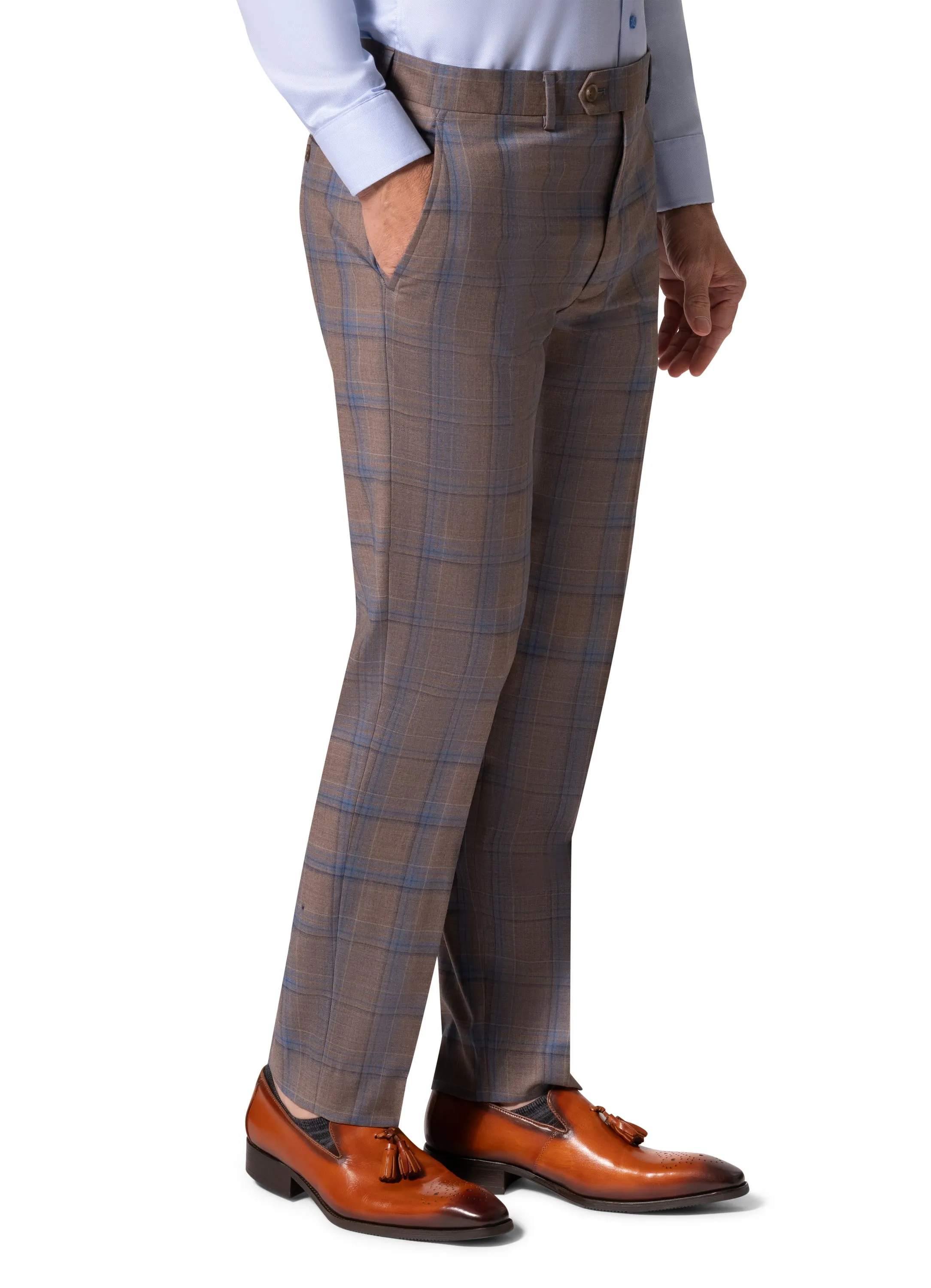 Bergamo Elegant - Faille Wool 10005.4100 S/B Slim Fit Suit special event