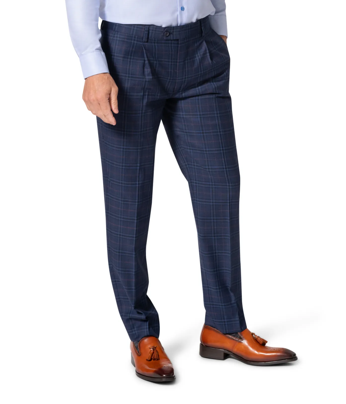 Bergamo Elegant - Faille Wool 10005.4101 D/B Slim Fit Suit stylish jacket