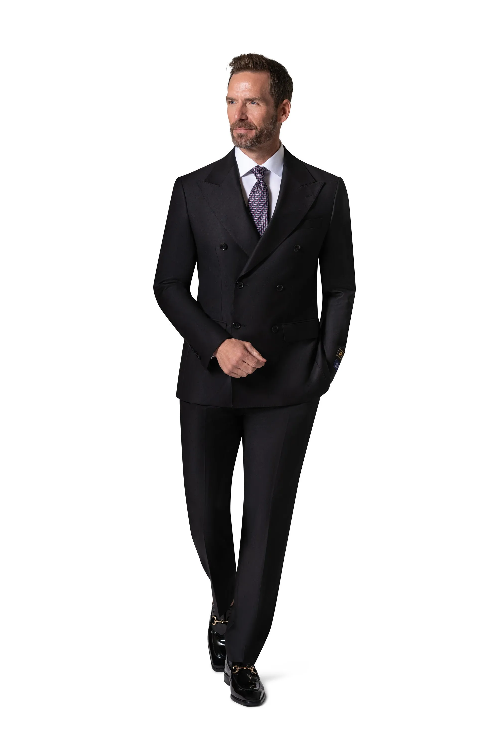 Bergamo Elegant - Faille Wool 10153.004 D/B Big & Tall elite dressing