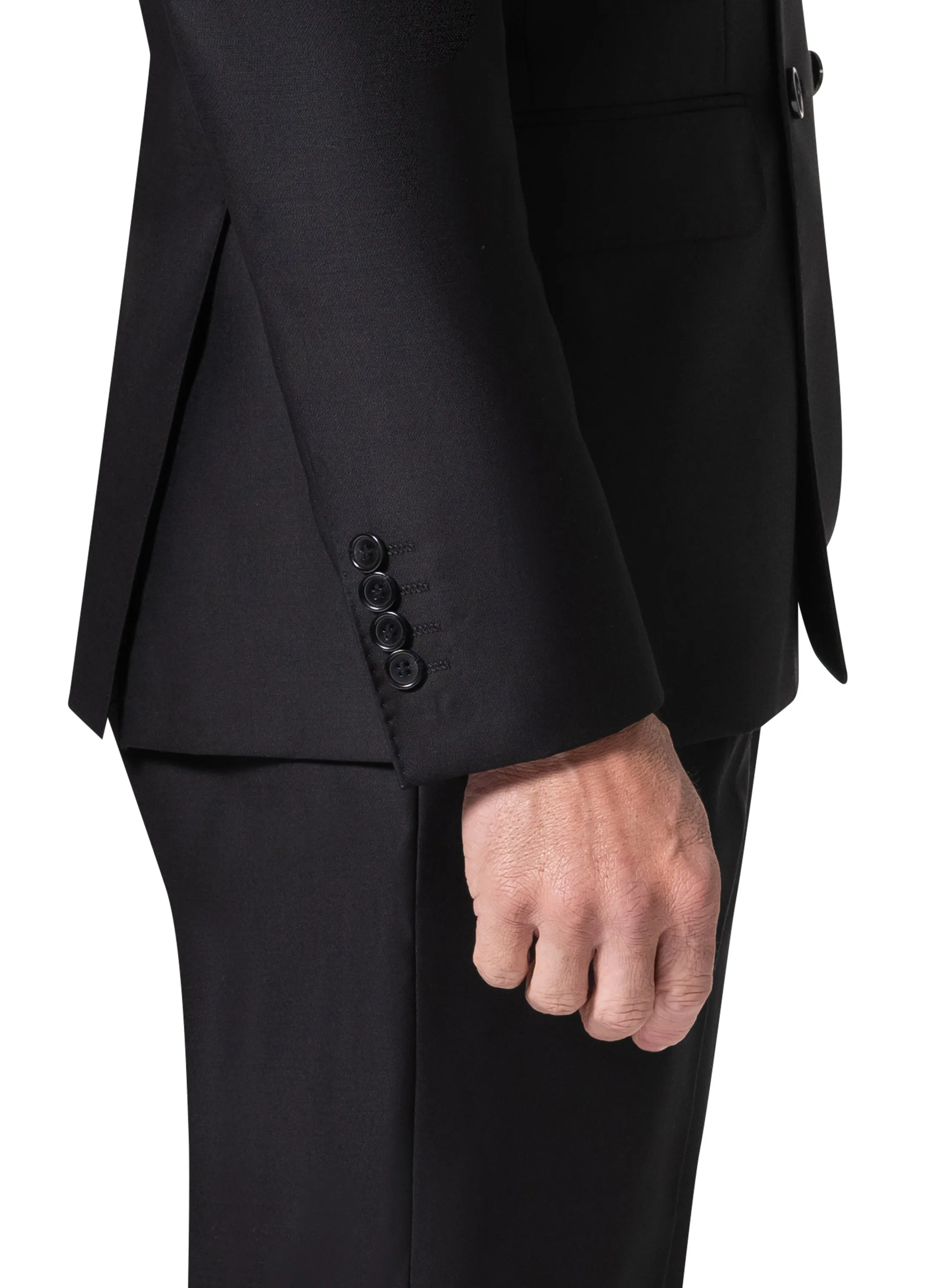 Bergamo Elegant - Faille Wool 10153.004 D/B Big & Tall classic combo