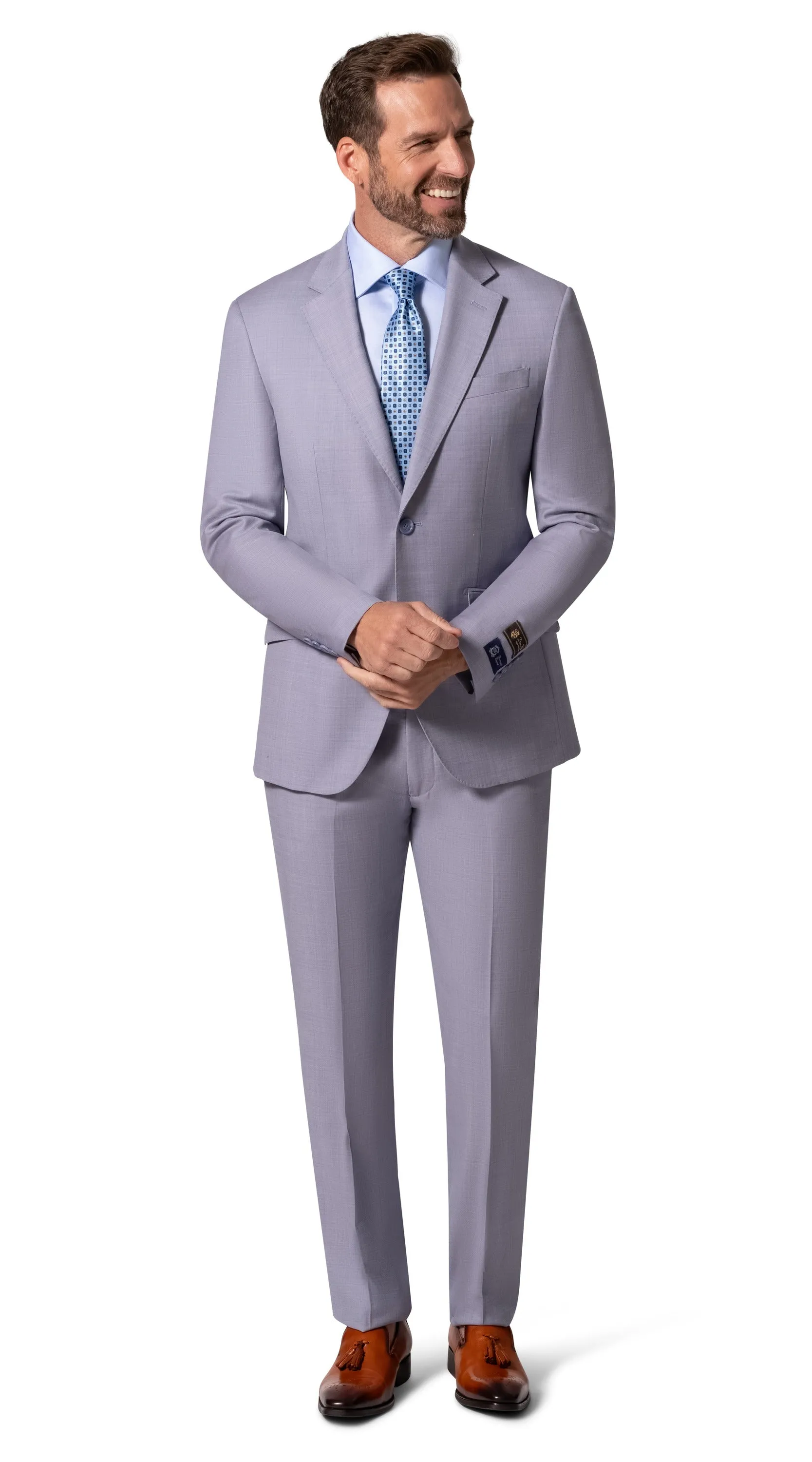 Bergamo Elegant - Faille Wool Modern Suit 10005.043.96 traditional wear