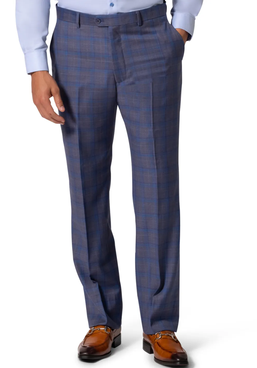 Bergamo Elegant - Faille Wool Modern Suit 10005.4055/8000 fitted jacket