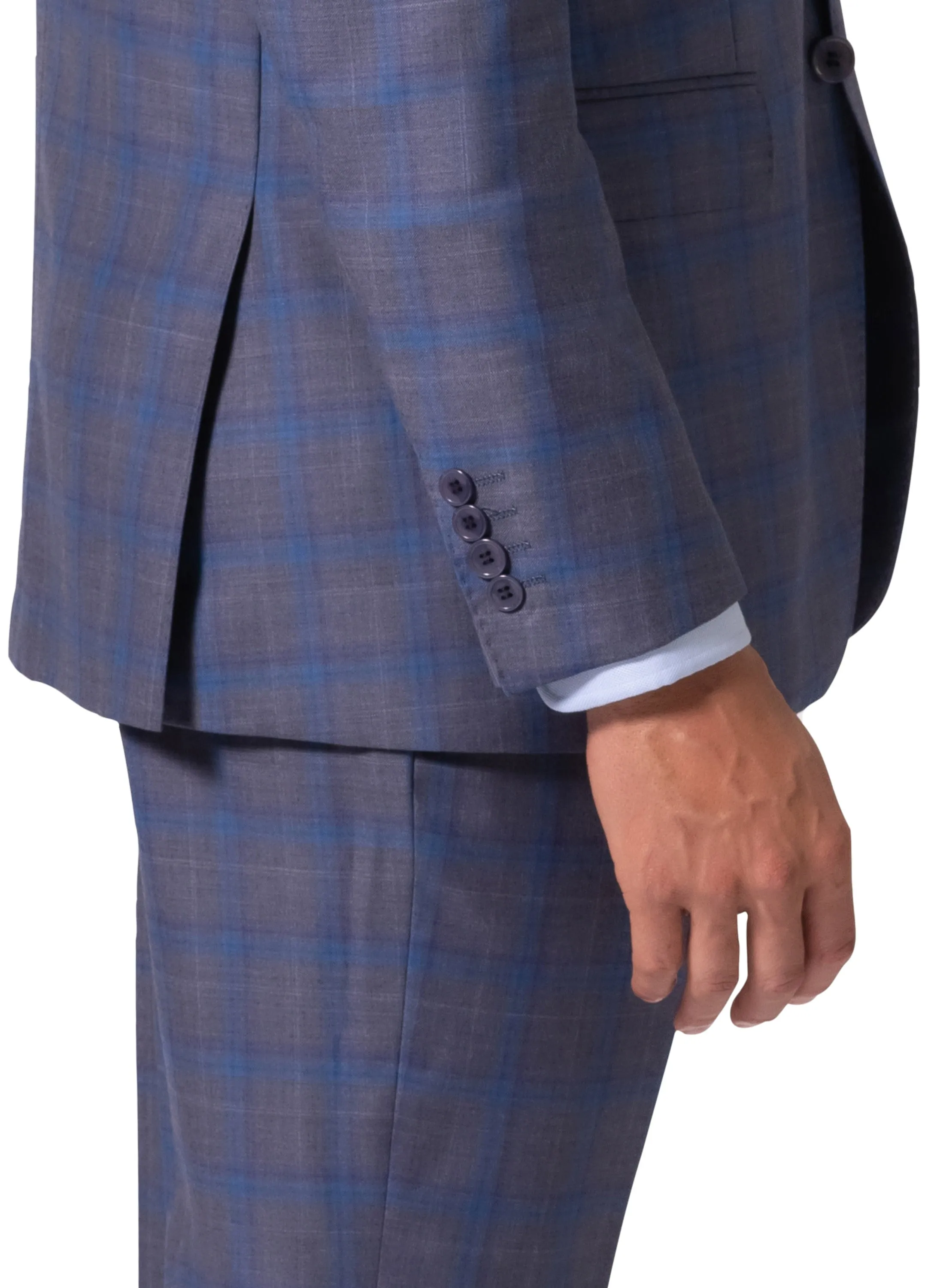 Bergamo Elegant - Faille Wool Modern Suit 10005.4055/8000 tailored clothing line
