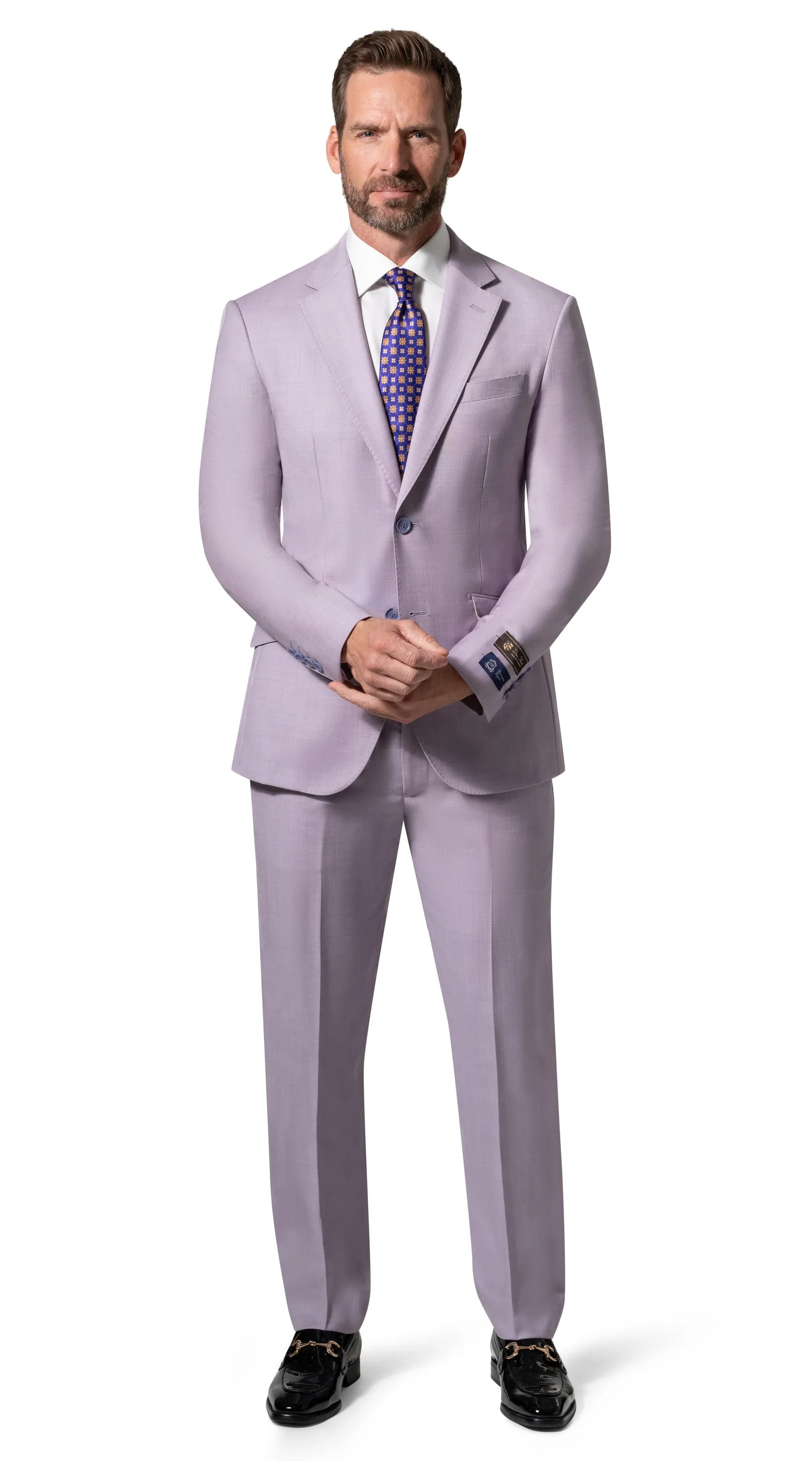 Bergamo Elegant - Faille Wool Slim Suit 10005.043.97 photo shoot outfit